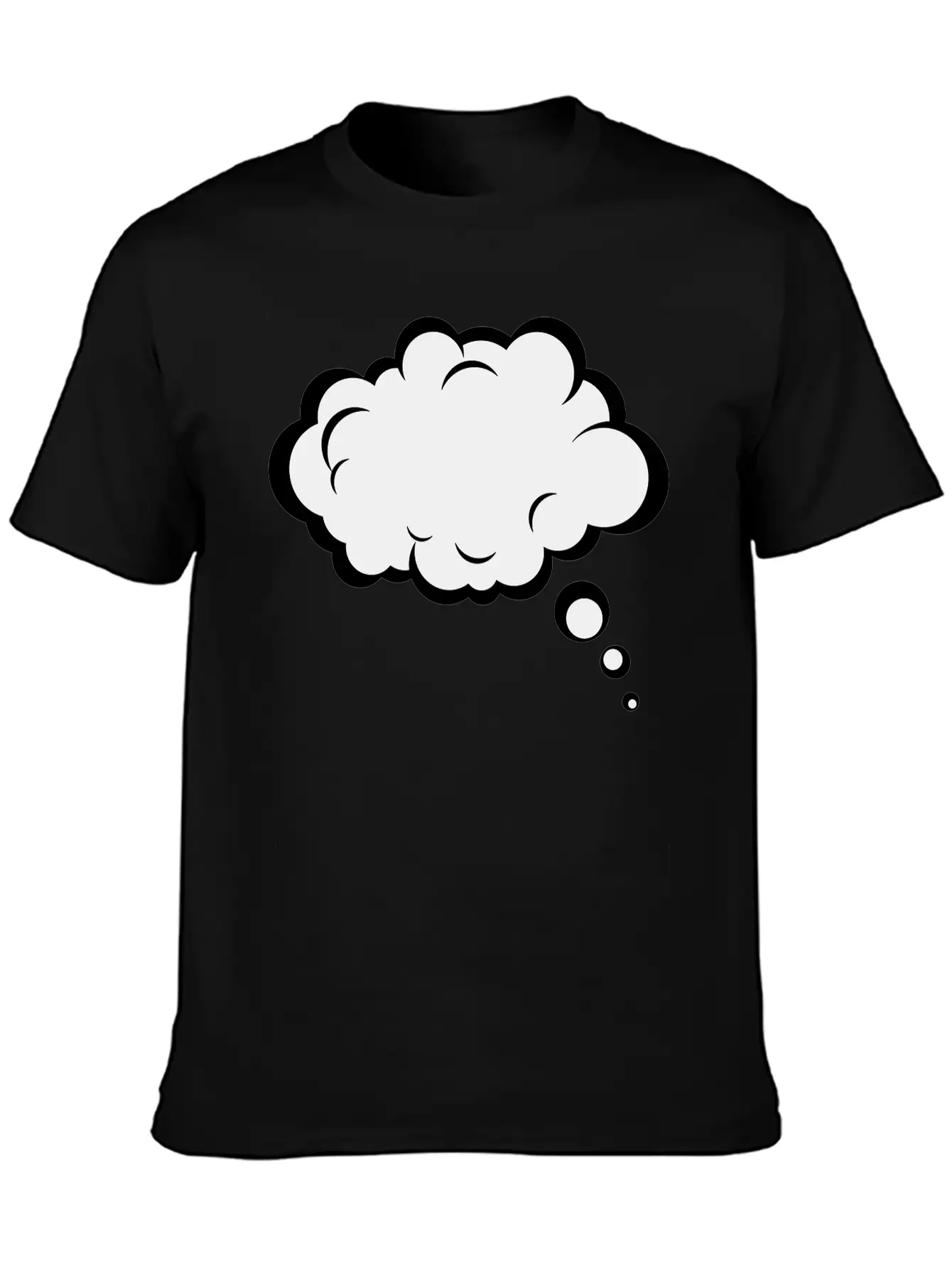 Thought Bubble Essential Cotton Tee For Daily Outfits – Unisex Style
