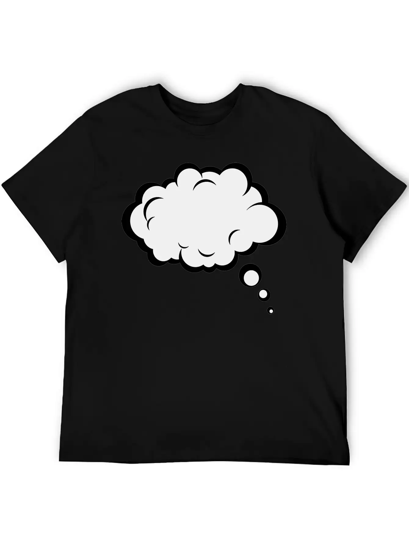 Thought Bubble Essential Cotton Tee For Daily Outfits – Unisex Style