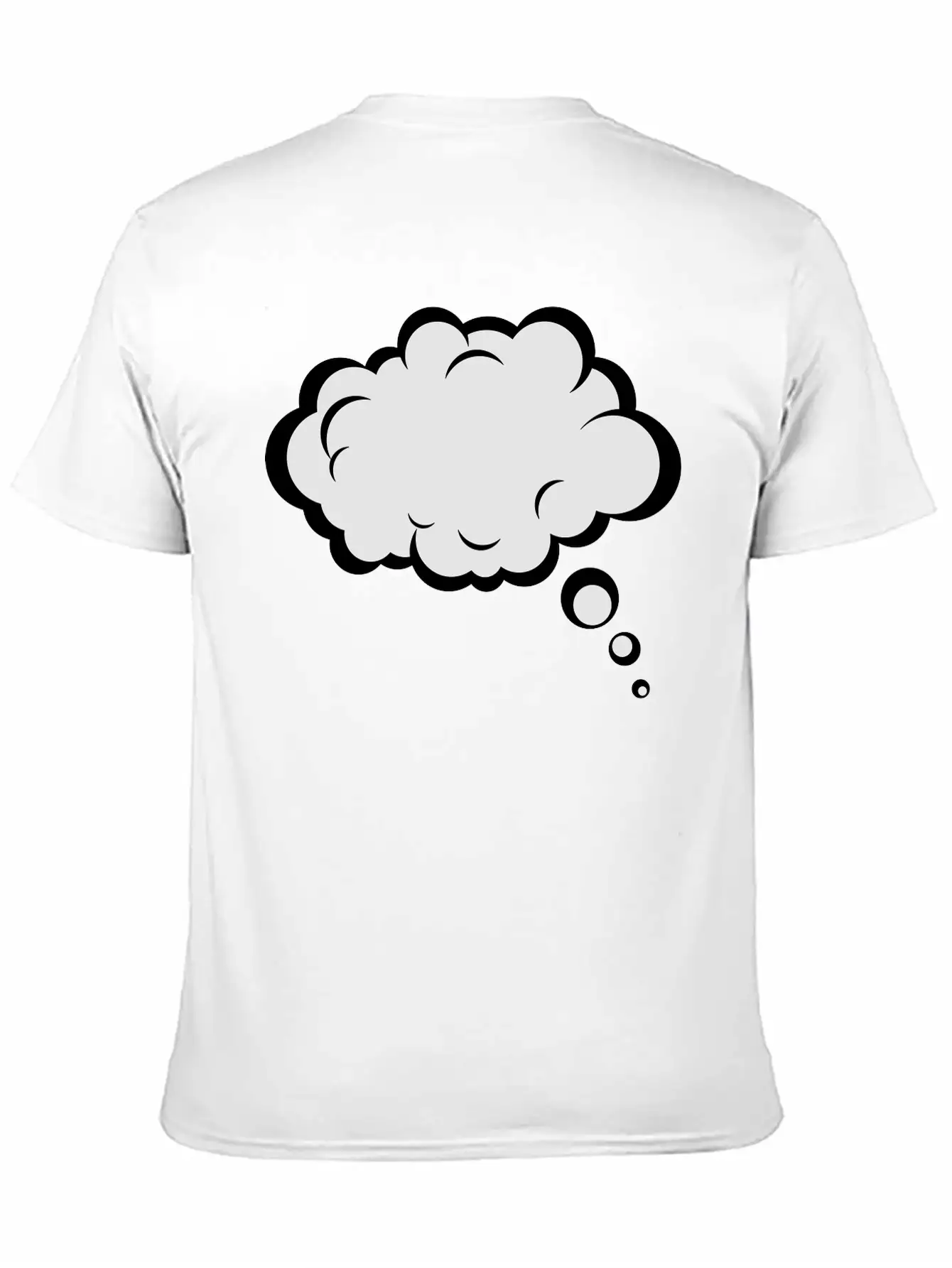 Thought Bubble Essential Cotton Tee For Daily Outfits – Unisex Style