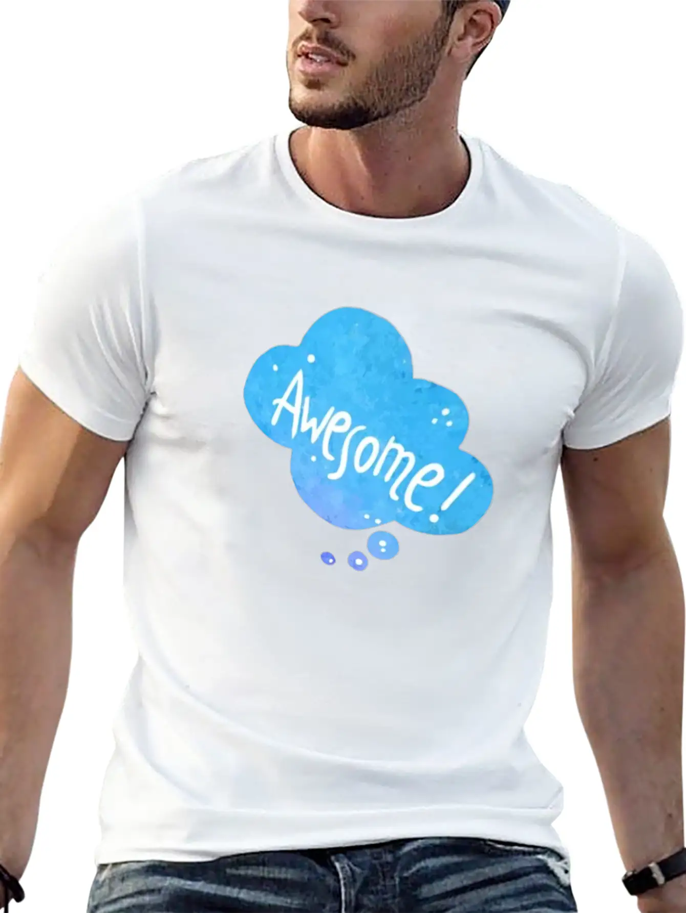 Thought Lightweight Cotton T-Shirt – Daily Comfort Graphic Shirt