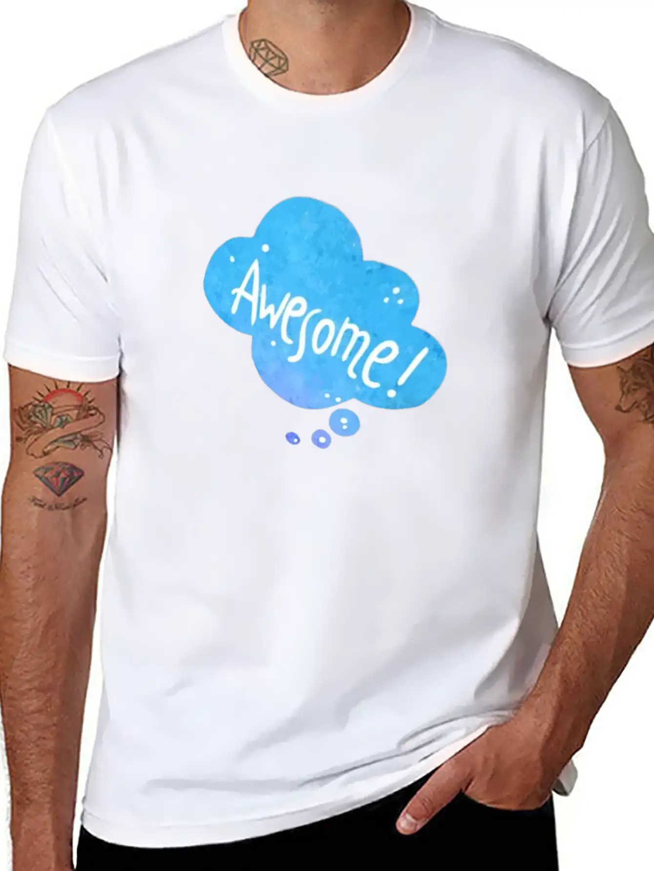 Thought Lightweight Cotton T-Shirt – Daily Comfort Graphic Shirt