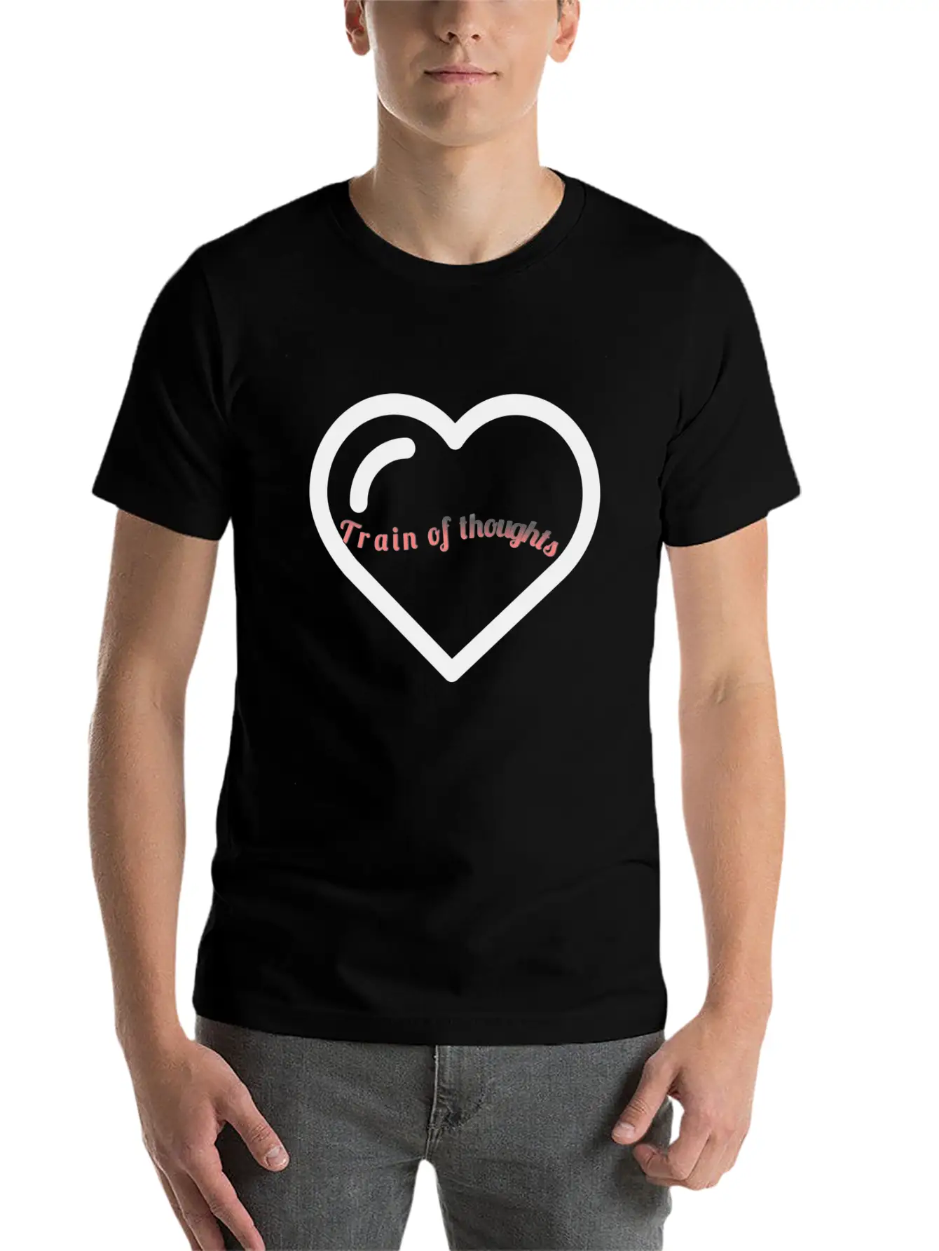 Thoughts Stylish Everyday T-Shirt – Unisex Basic Cotton Tee