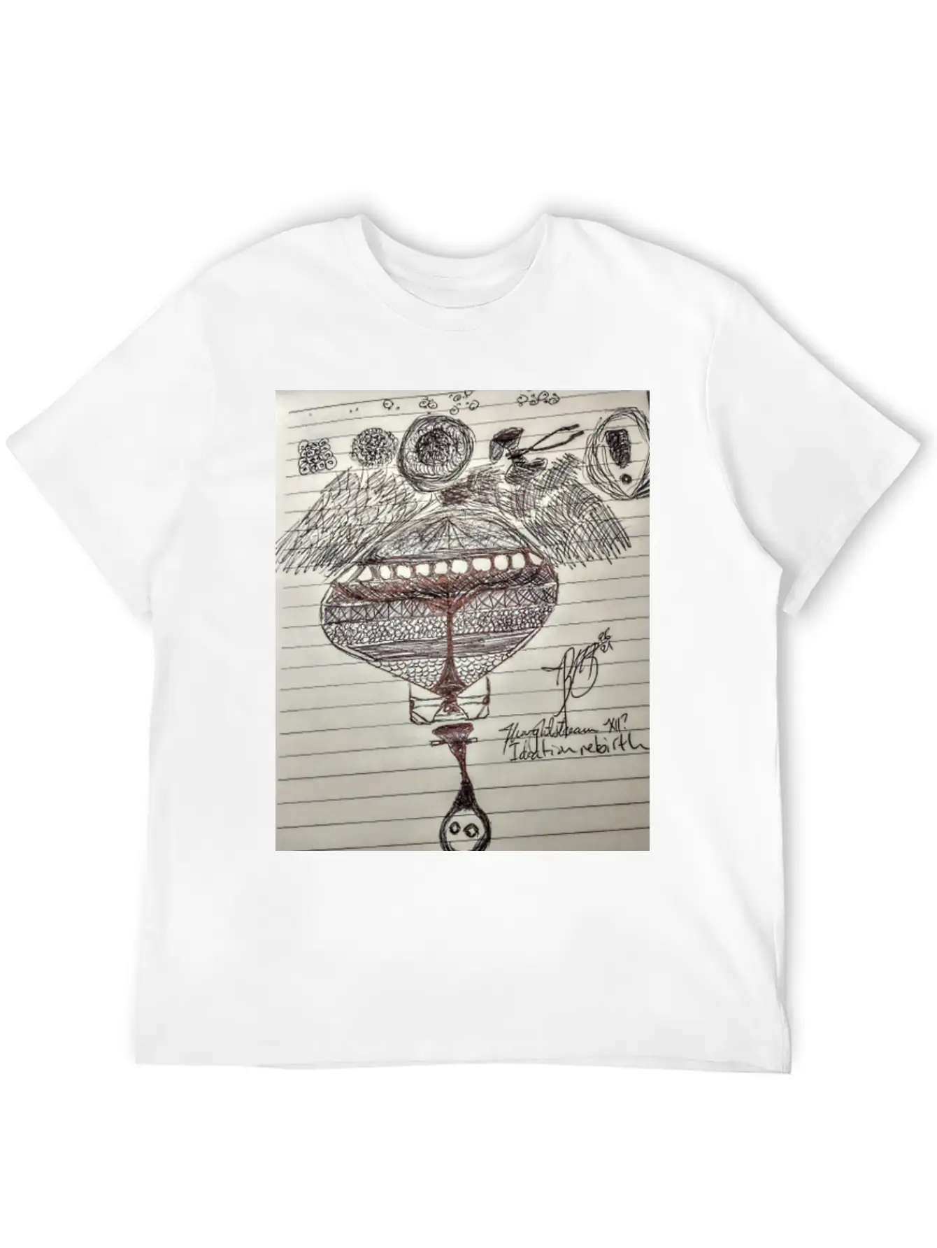 Thoughtstream 12 Lightweight Cotton T-Shirt – Daily Comfort Graphic Shirt