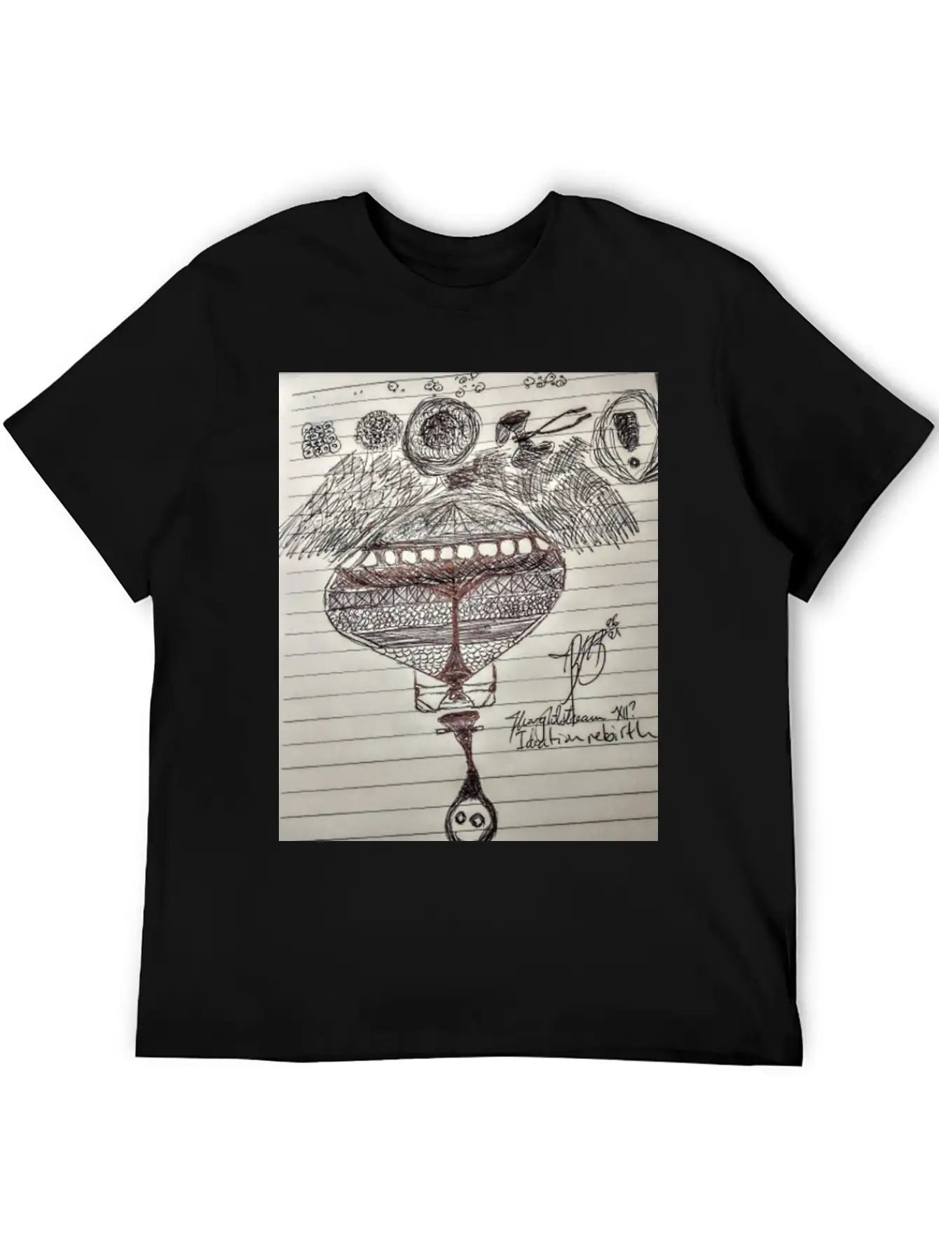Thoughtstream 12 Lightweight Cotton T-Shirt – Daily Comfort Graphic Shirt