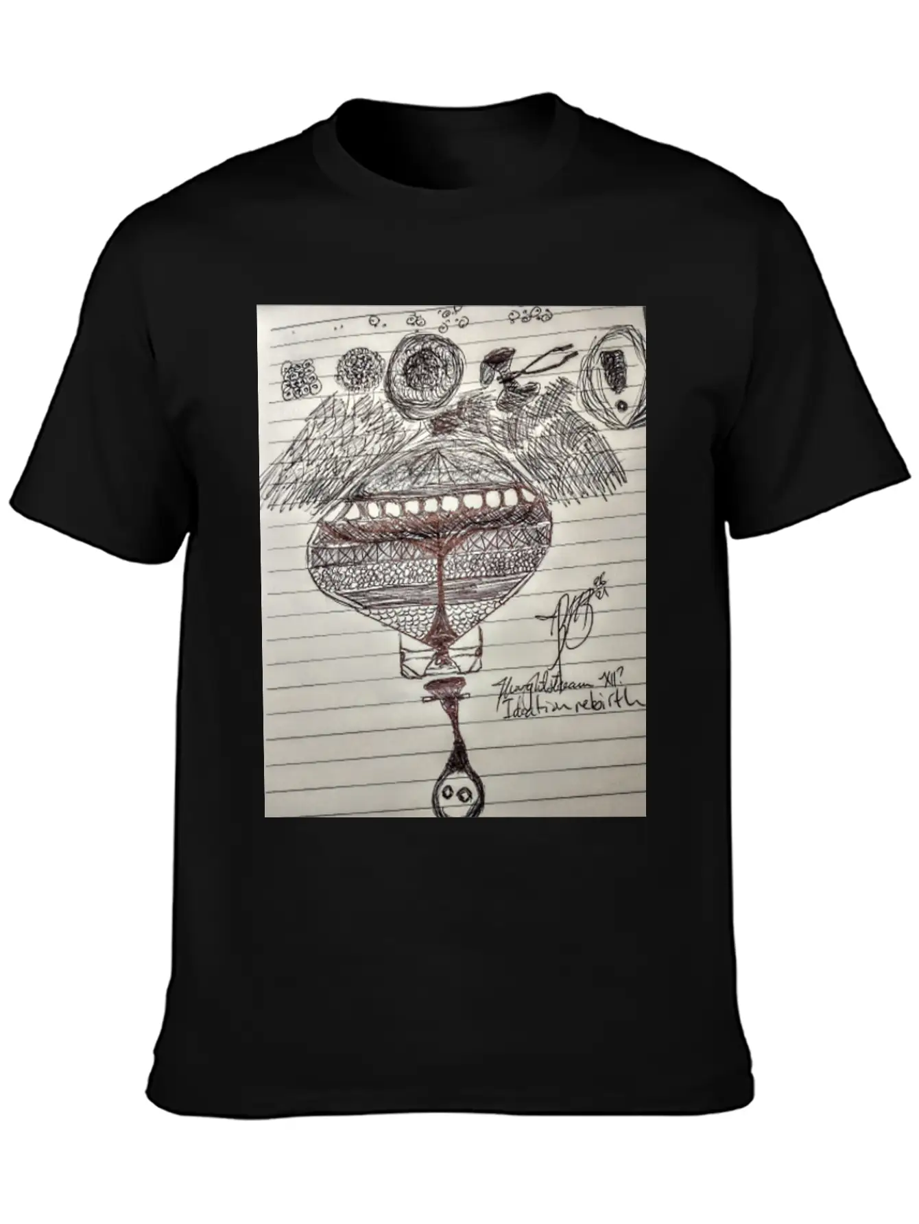 Thoughtstream 12 Lightweight Cotton T-Shirt – Daily Comfort Graphic Shirt