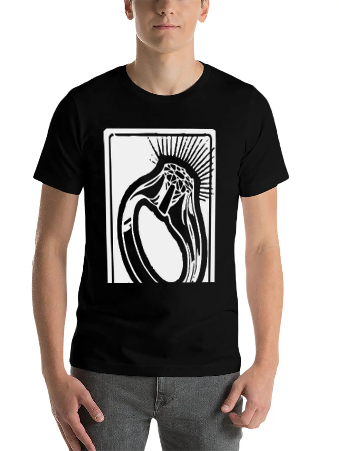 Three Rings Essential Cotton Tee For Daily Outfits – Unisex Style