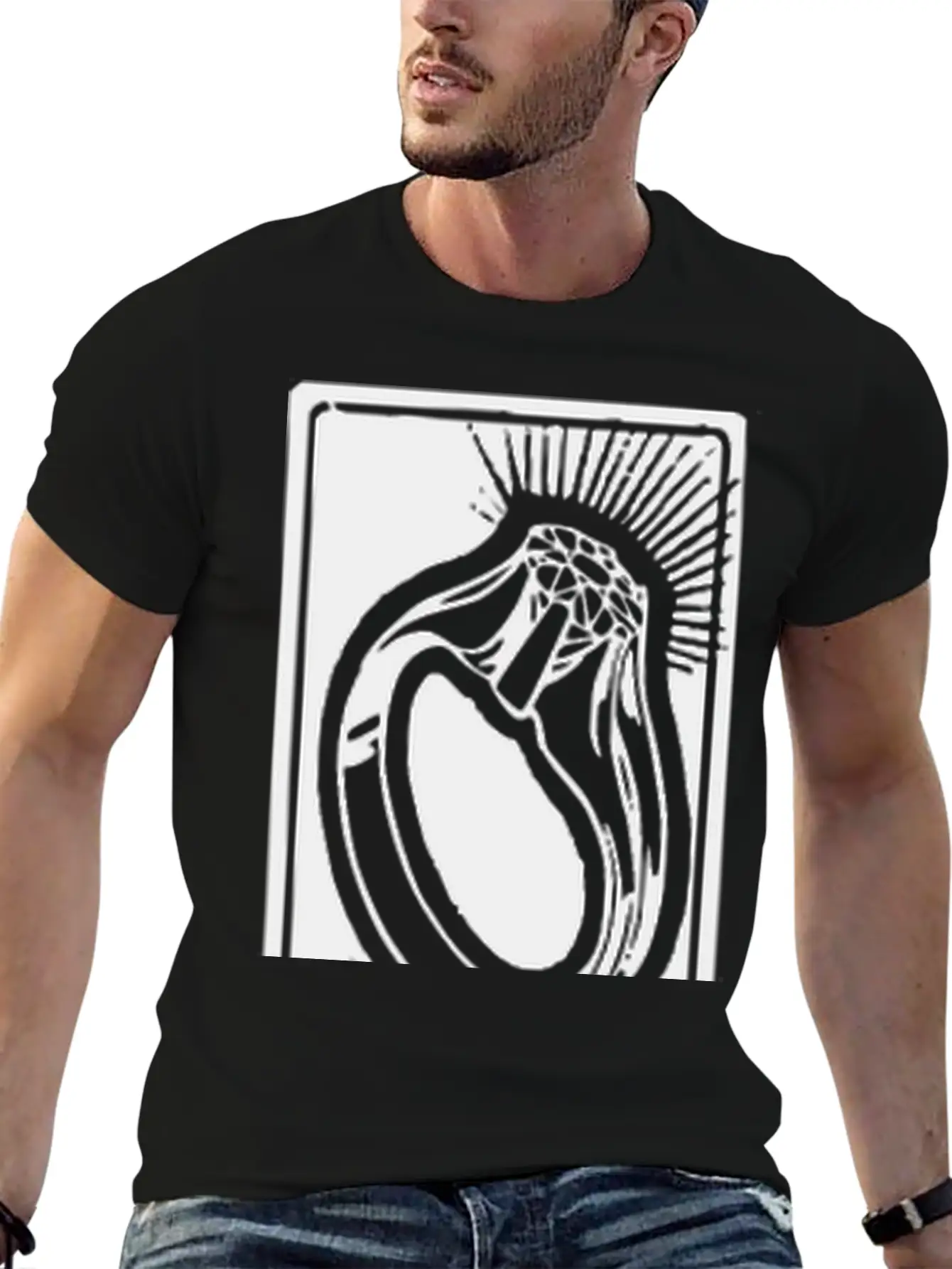 Three Rings Essential Cotton Tee For Daily Outfits – Unisex Style