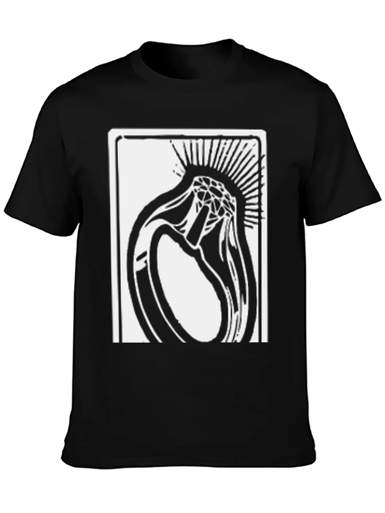 Three Rings Essential Cotton Tee For Daily Outfits – Unisex Style