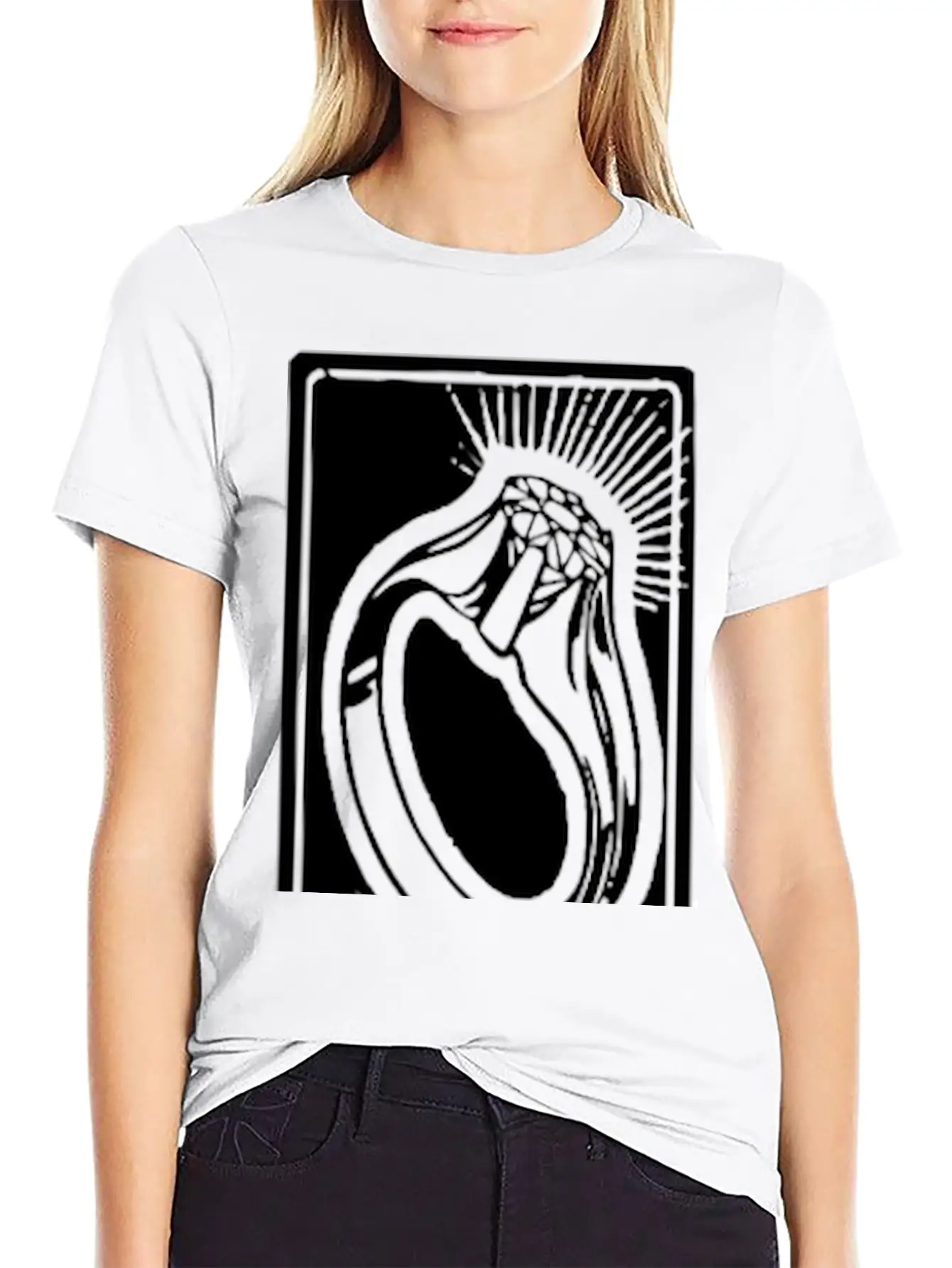 Three Rings Essential Cotton Tee For Daily Outfits – Unisex Style