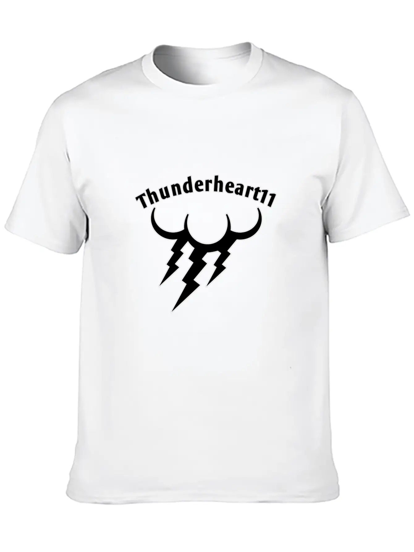 Thunder Black Essential Cotton Tee For Daily Outfits – Unisex Style