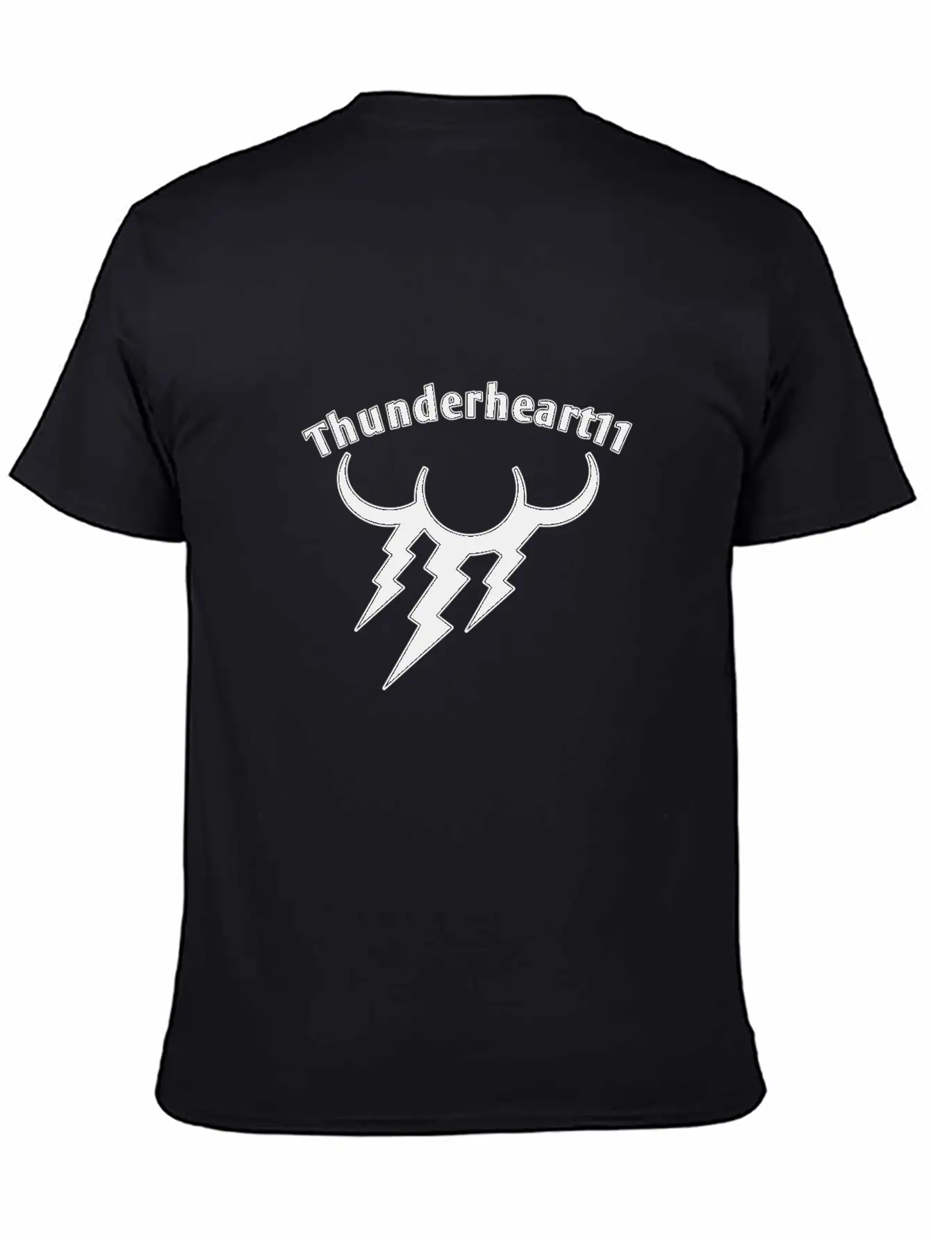 Thunder Black Essential Cotton Tee For Daily Outfits – Unisex Style