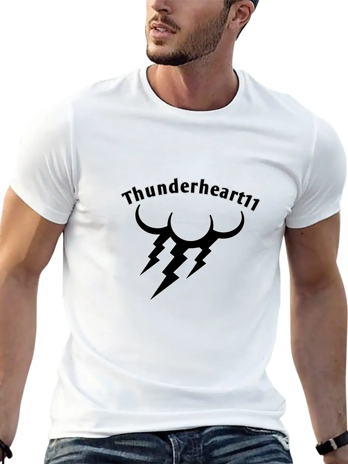 Thunder Black Essential Cotton Tee For Daily Outfits – Unisex Style