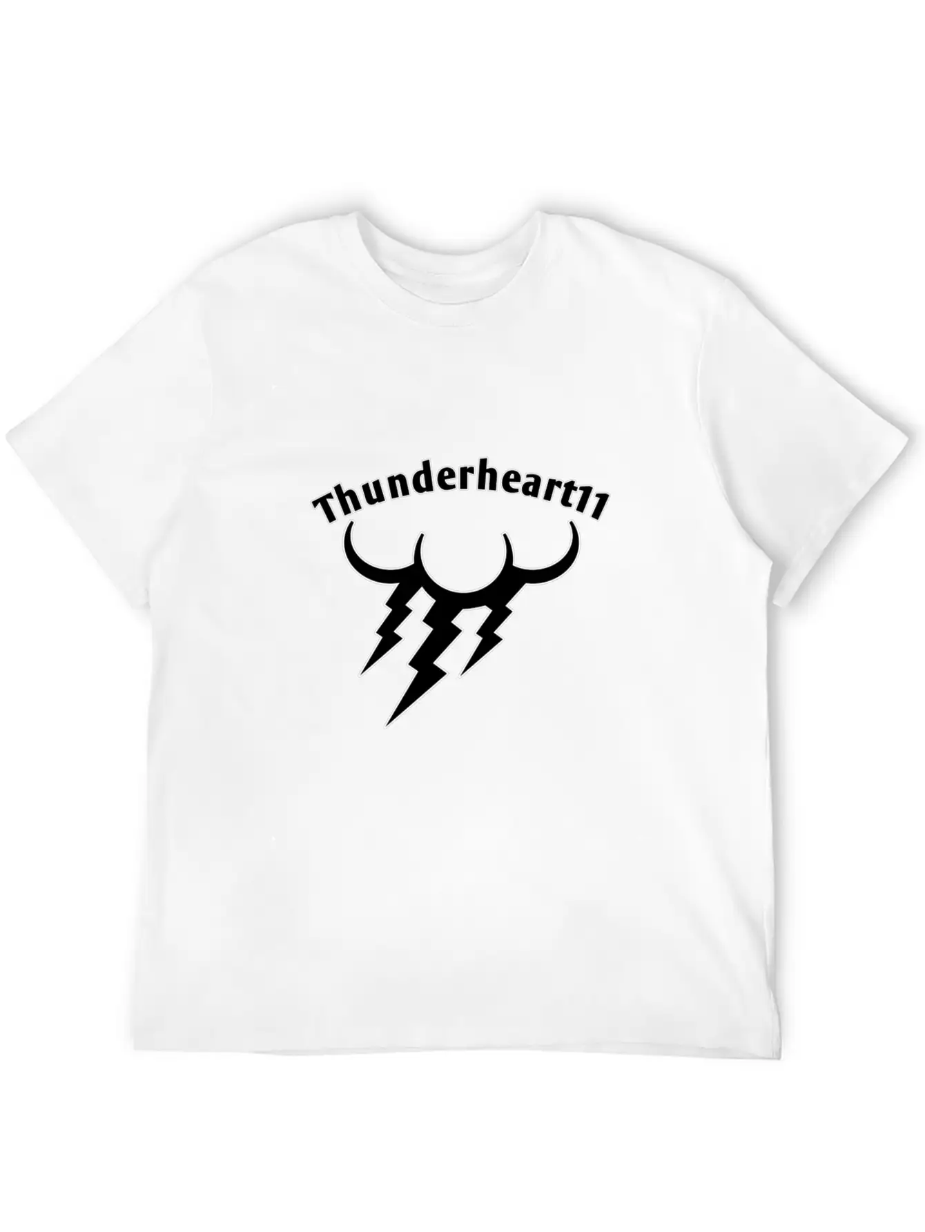 Thunder Black Essential Cotton Tee For Daily Outfits – Unisex Style