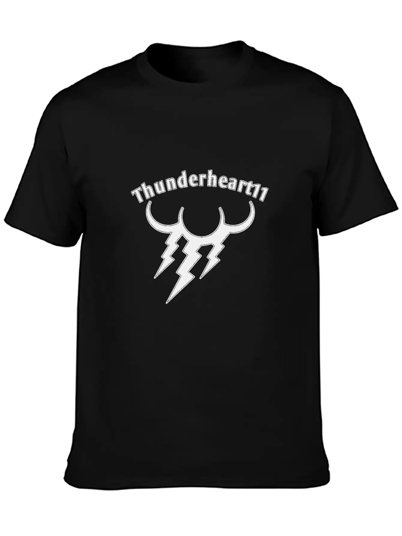 Thunder Black Essential Cotton Tee For Daily Outfits – Unisex Style