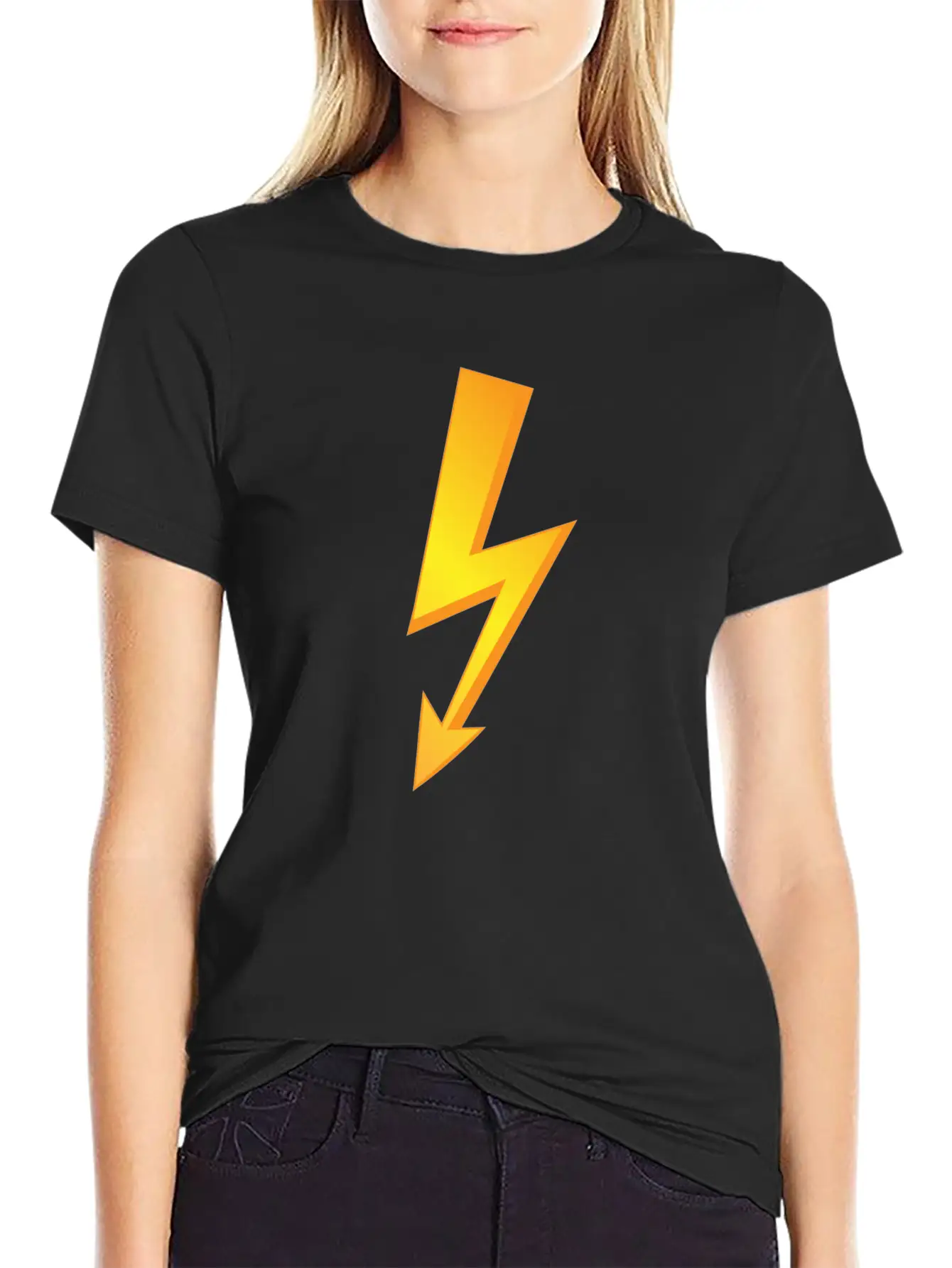 Thunder Lighting Lightweight Cotton T-Shirt – Daily Comfort Graphic Shirt