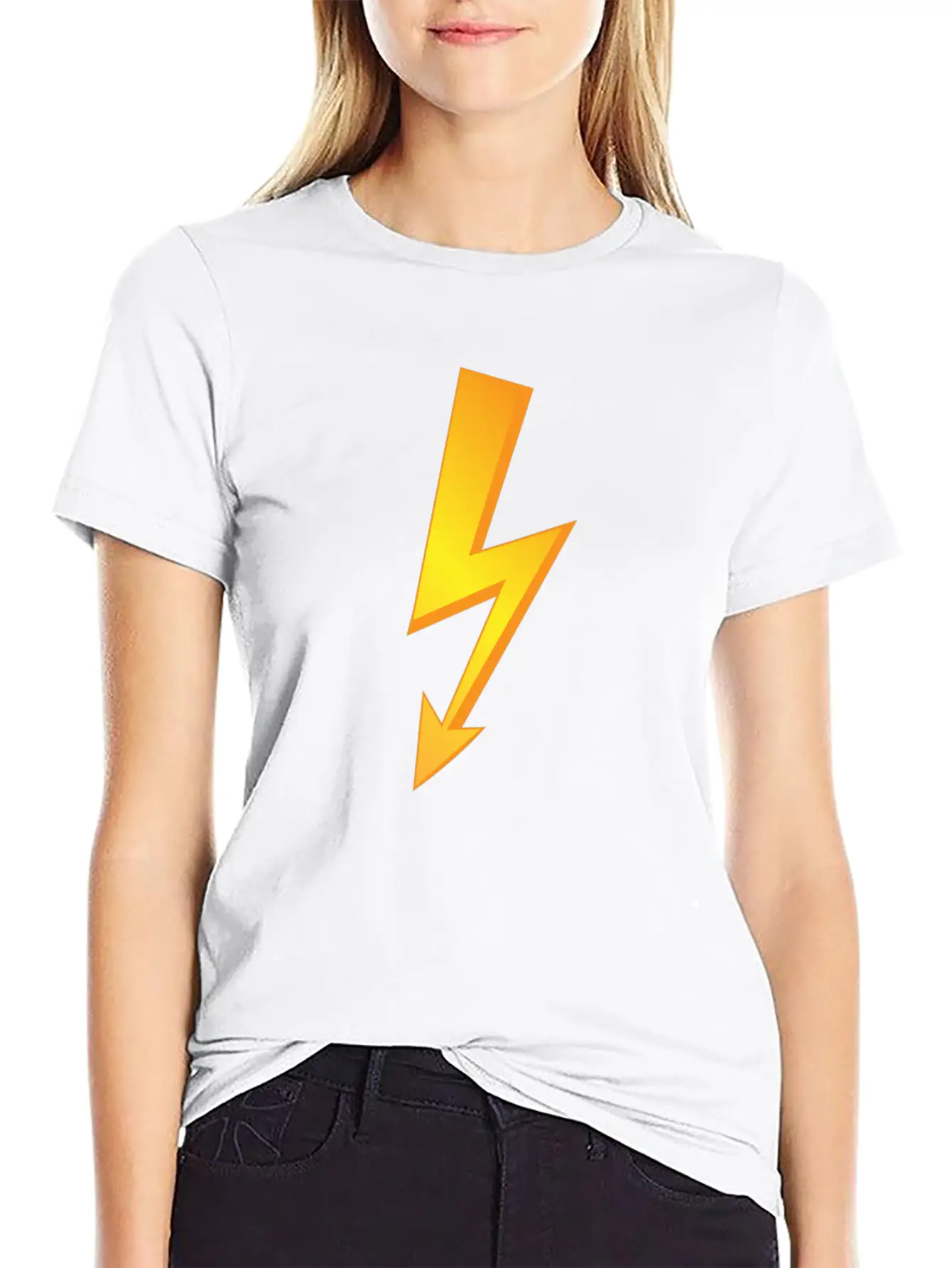 Thunder Lighting Lightweight Cotton T-Shirt – Daily Comfort Graphic Shirt