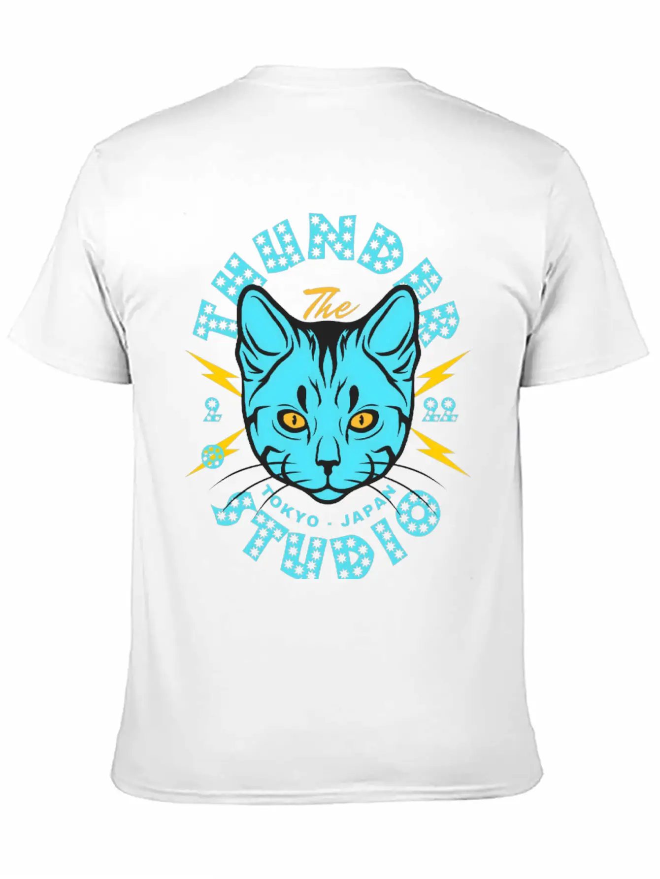 Thunder Studio T-Shirt Design Unisex Casual T-Shirt – Clean Design For Daily Comfort