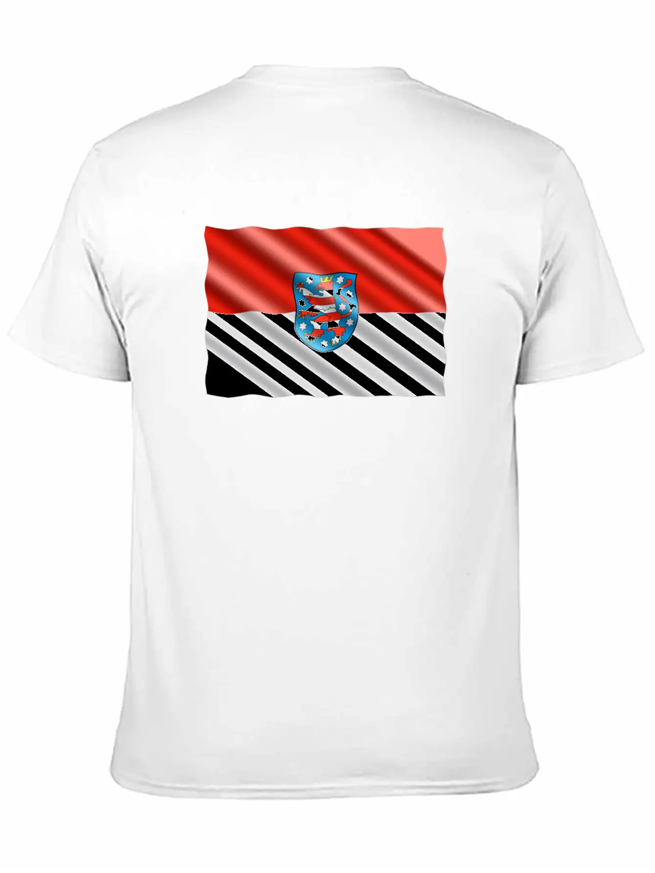 Thuringia Flag Unisex Casual T-Shirt – Clean Design For Daily Comfort
