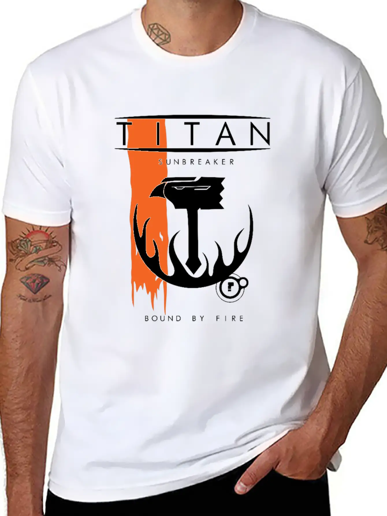Tian Flag Unisex Casual T-Shirt – Clean Design For Daily Comfort