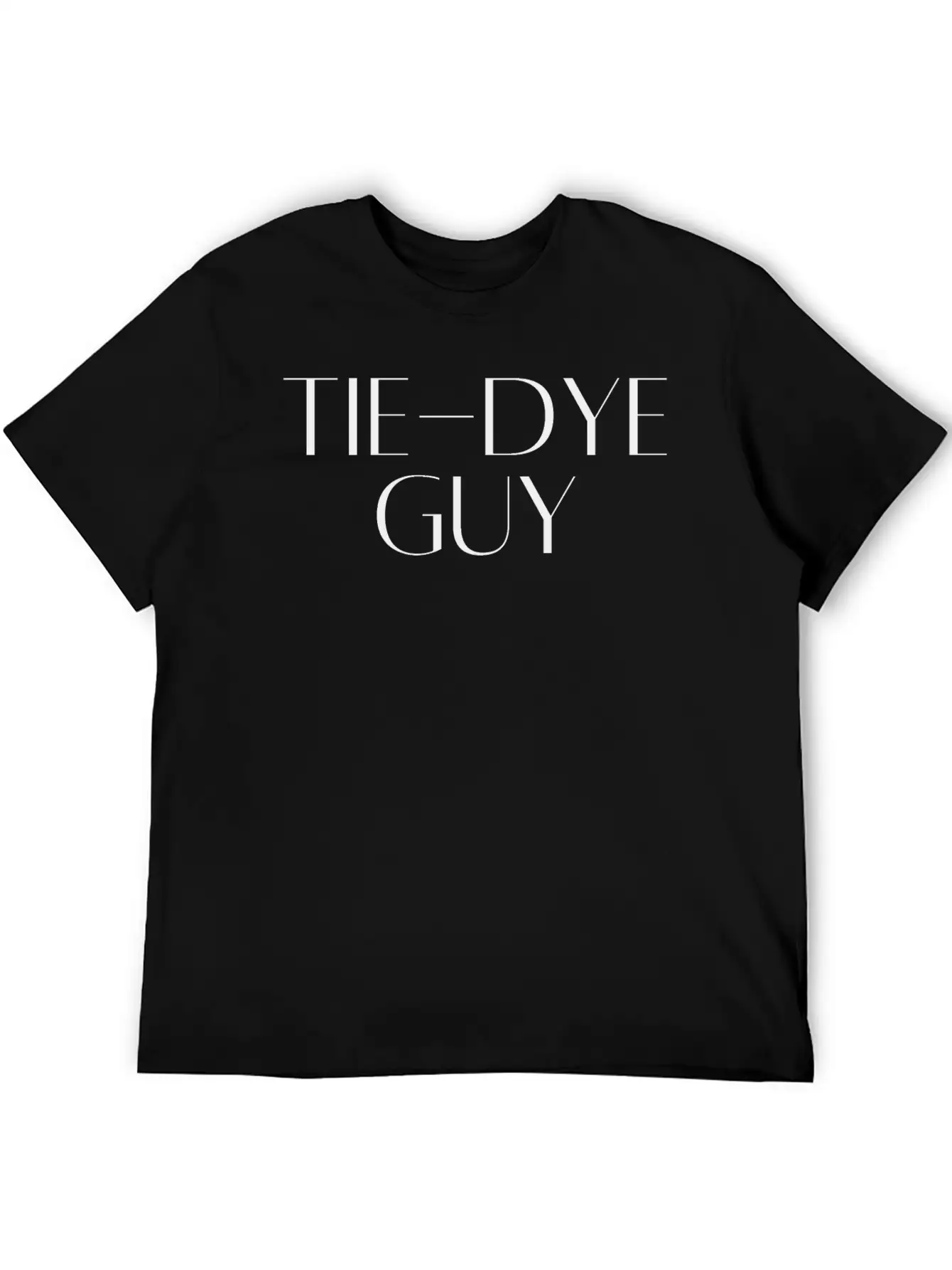 Tie Dye Guy Basic Graphic T-Shirt – Daily Comfort In Soft Cotton
