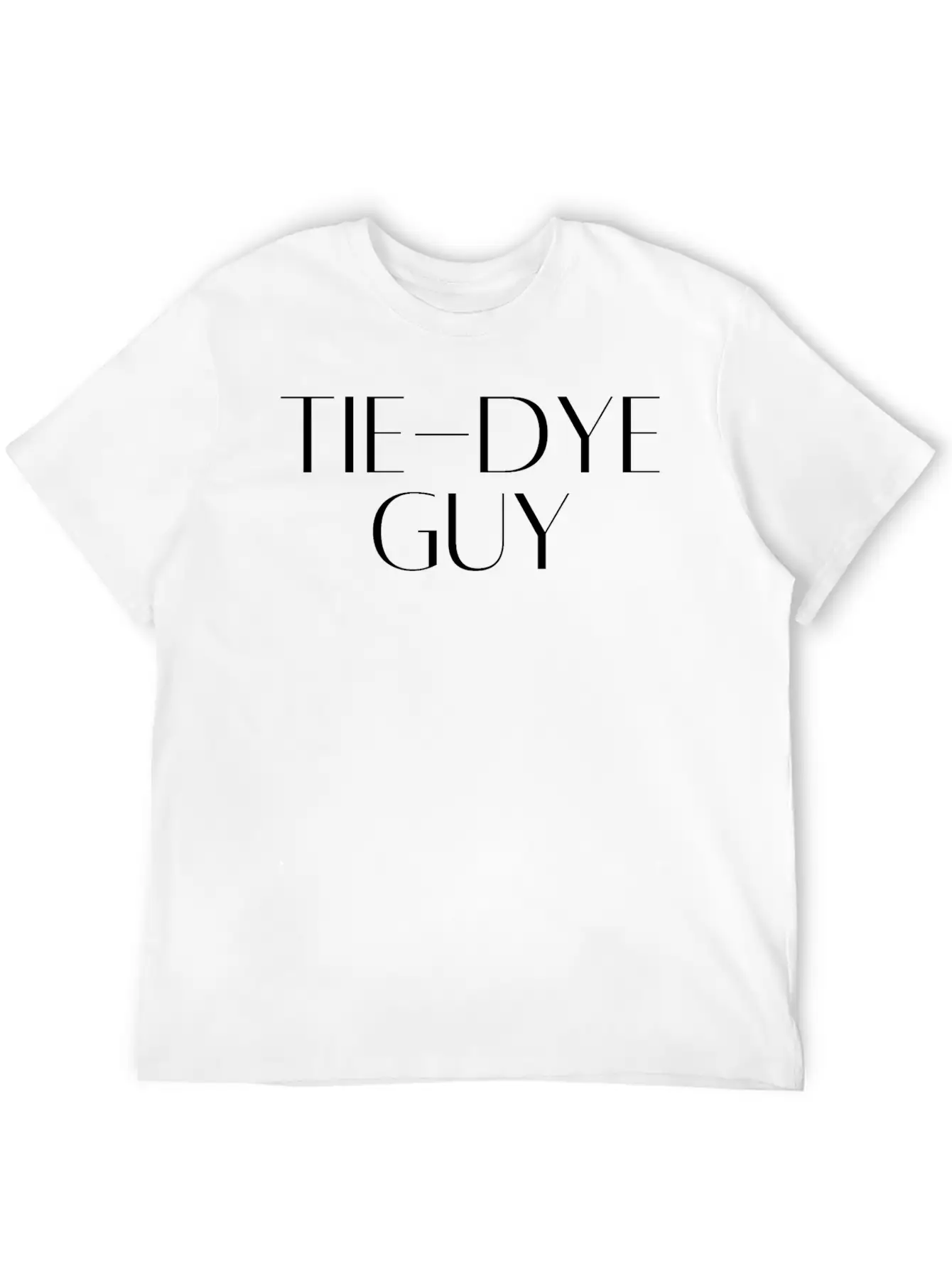 Tie Dye Guy Basic Graphic T-Shirt – Daily Comfort In Soft Cotton