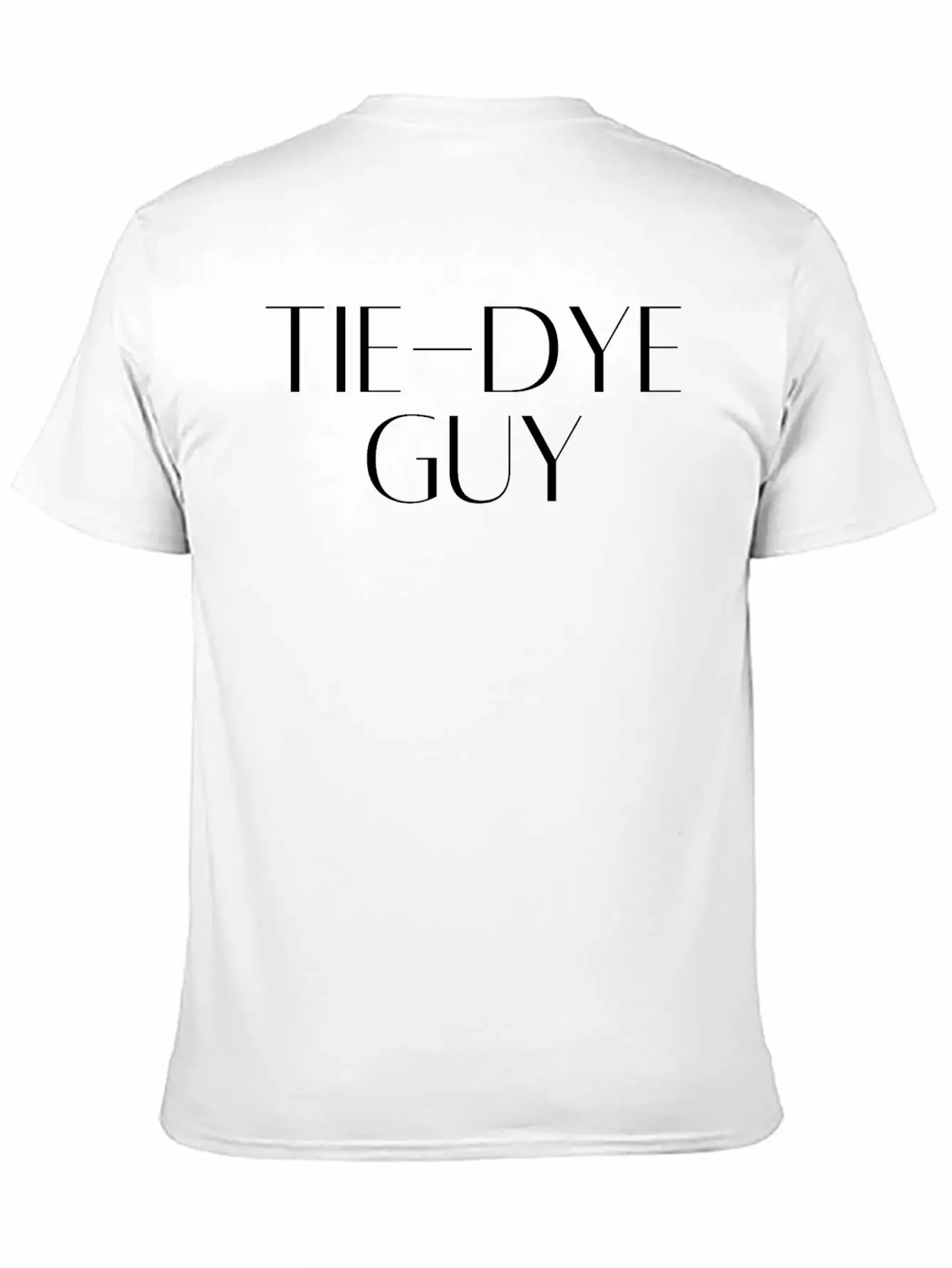 Tie Dye Guy Basic Graphic T-Shirt – Daily Comfort In Soft Cotton
