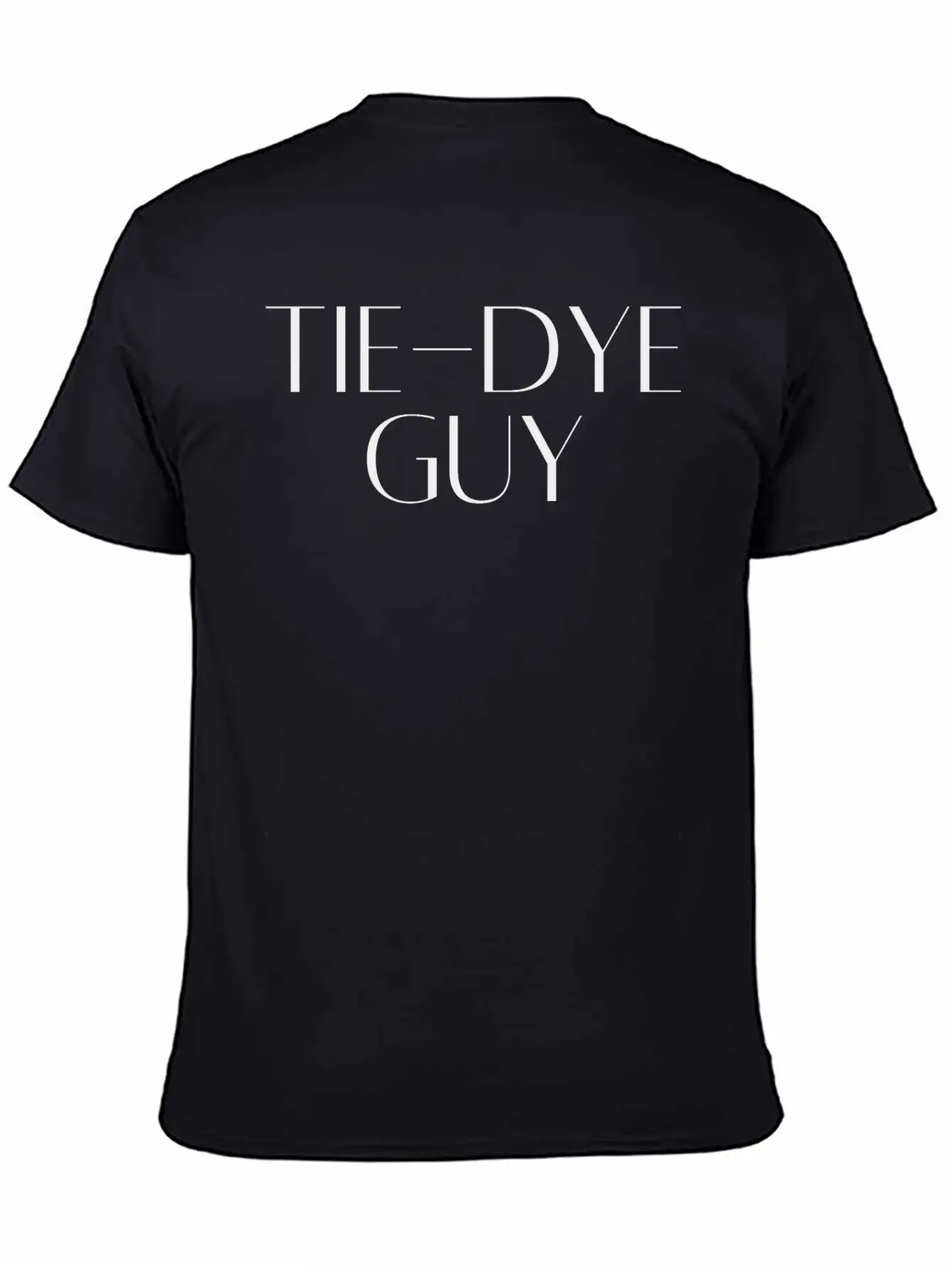 Tie Dye Guy Basic Graphic T-Shirt – Daily Comfort In Soft Cotton