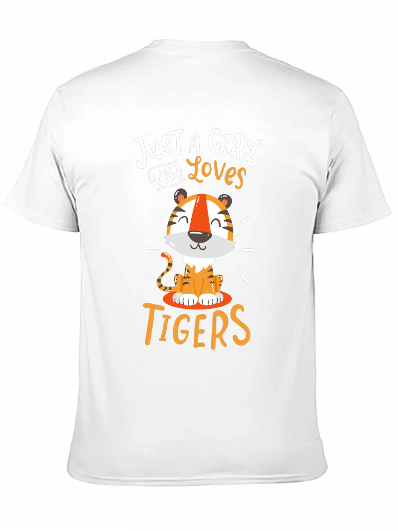Tiger Classic Fit Graphic Tee For Daily Comfort – Unisex Cotton Shirt