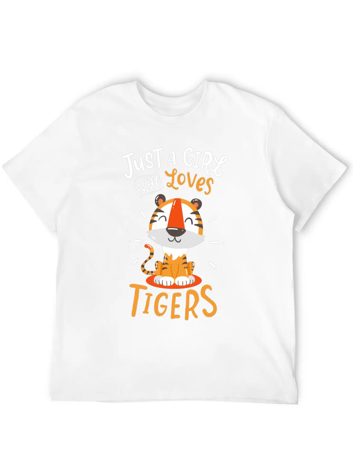 Tiger Classic Fit Graphic Tee For Daily Comfort – Unisex Cotton Shirt