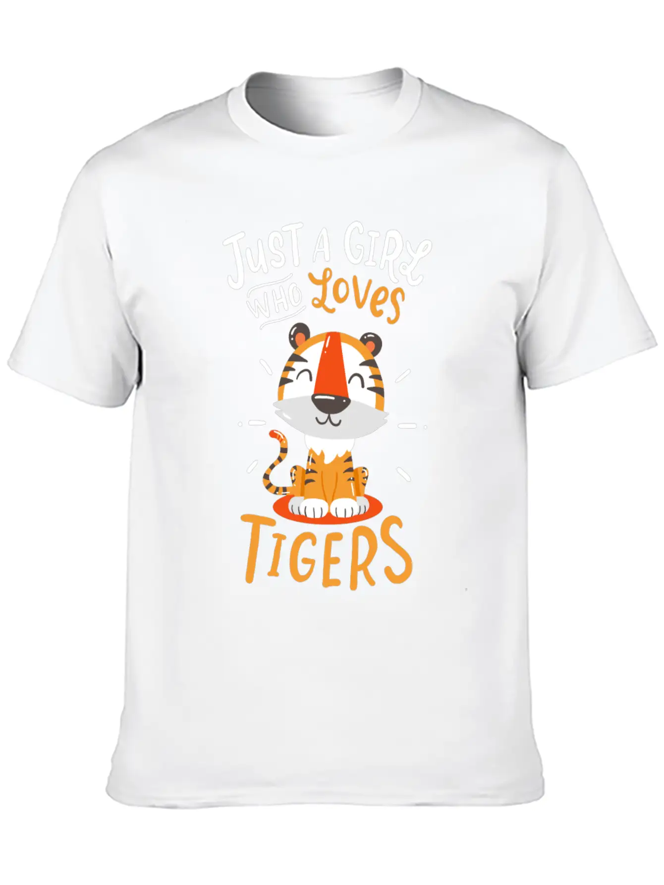 Tiger Classic Fit Graphic Tee For Daily Comfort – Unisex Cotton Shirt