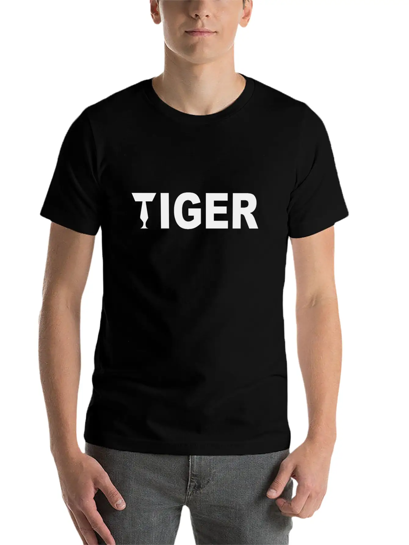 Tiger Essential Cotton Tee For Daily Outfits – Unisex Style
