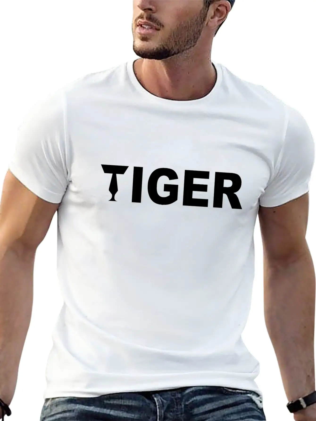 Tiger Essential Cotton Tee For Daily Outfits – Unisex Style