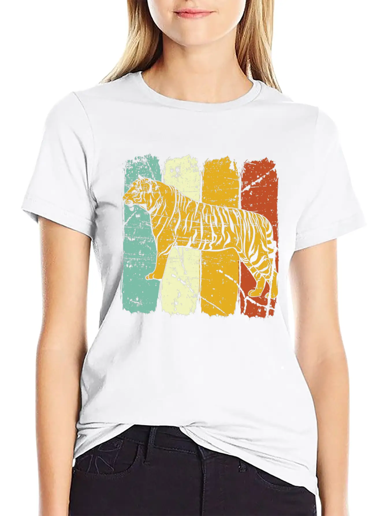 Tiger Lightweight Cotton T-Shirt – Daily Comfort Graphic Shirt