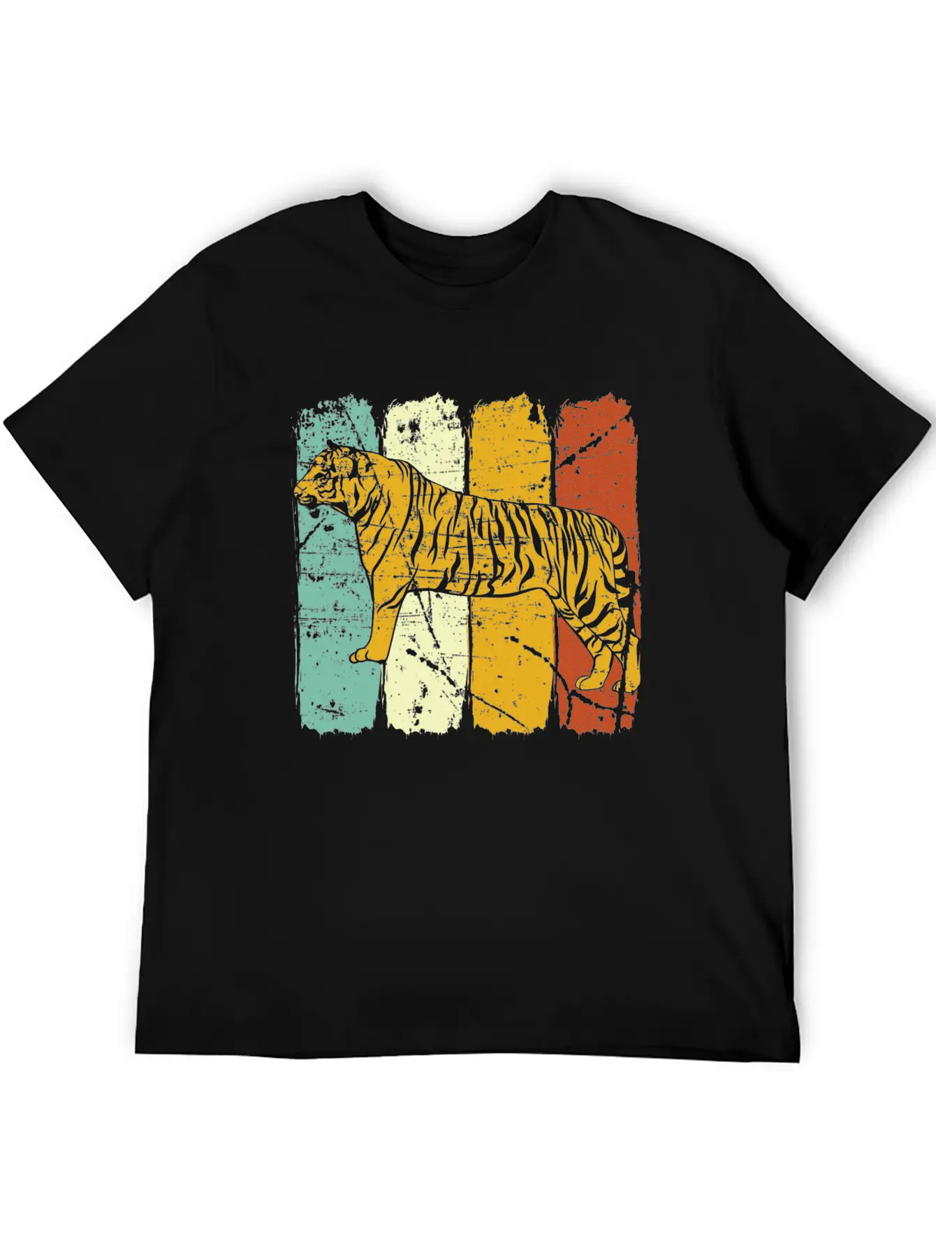 Tiger Lightweight Cotton T-Shirt – Daily Comfort Graphic Shirt