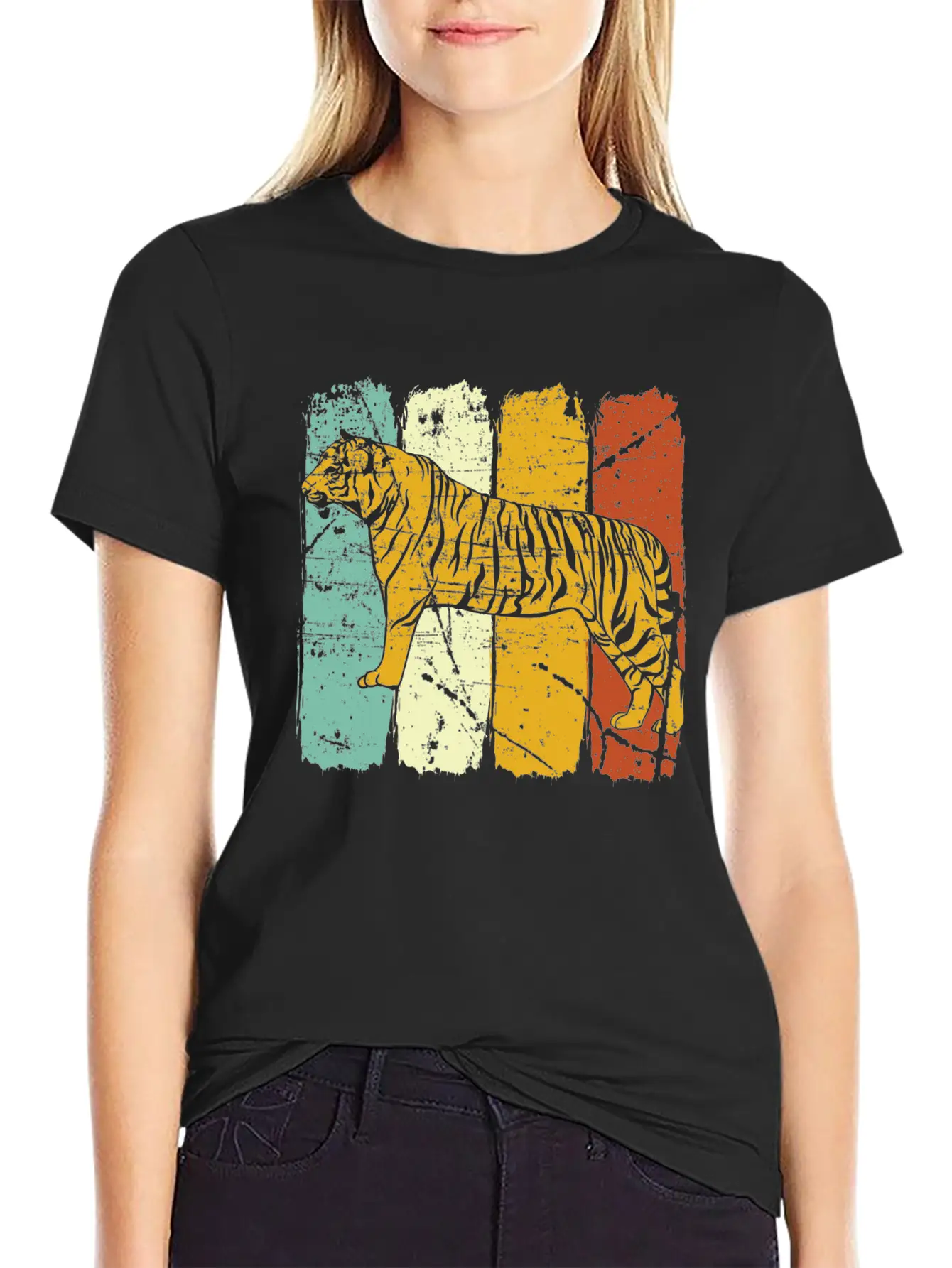 Tiger Lightweight Cotton T-Shirt – Daily Comfort Graphic Shirt