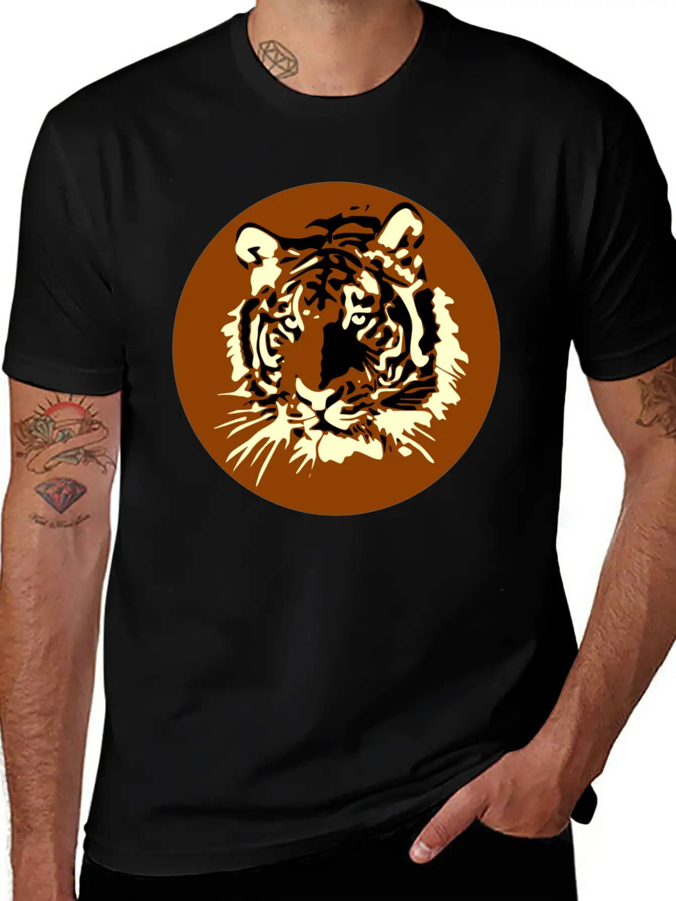 Tiger Relaxed Everyday Tee – Lightweight And Durable Cotton