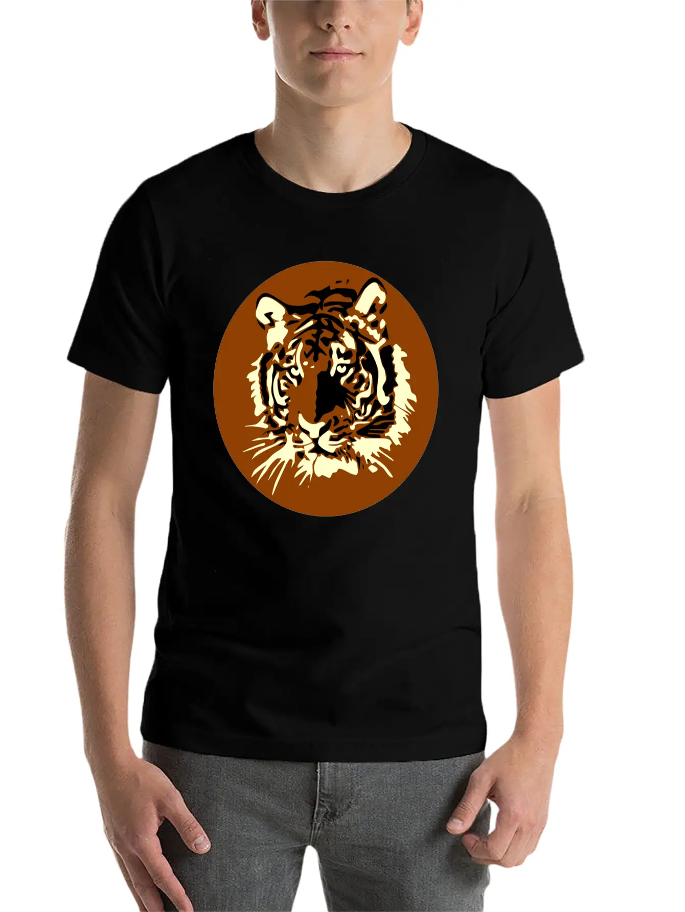 Tiger Relaxed Everyday Tee – Lightweight And Durable Cotton