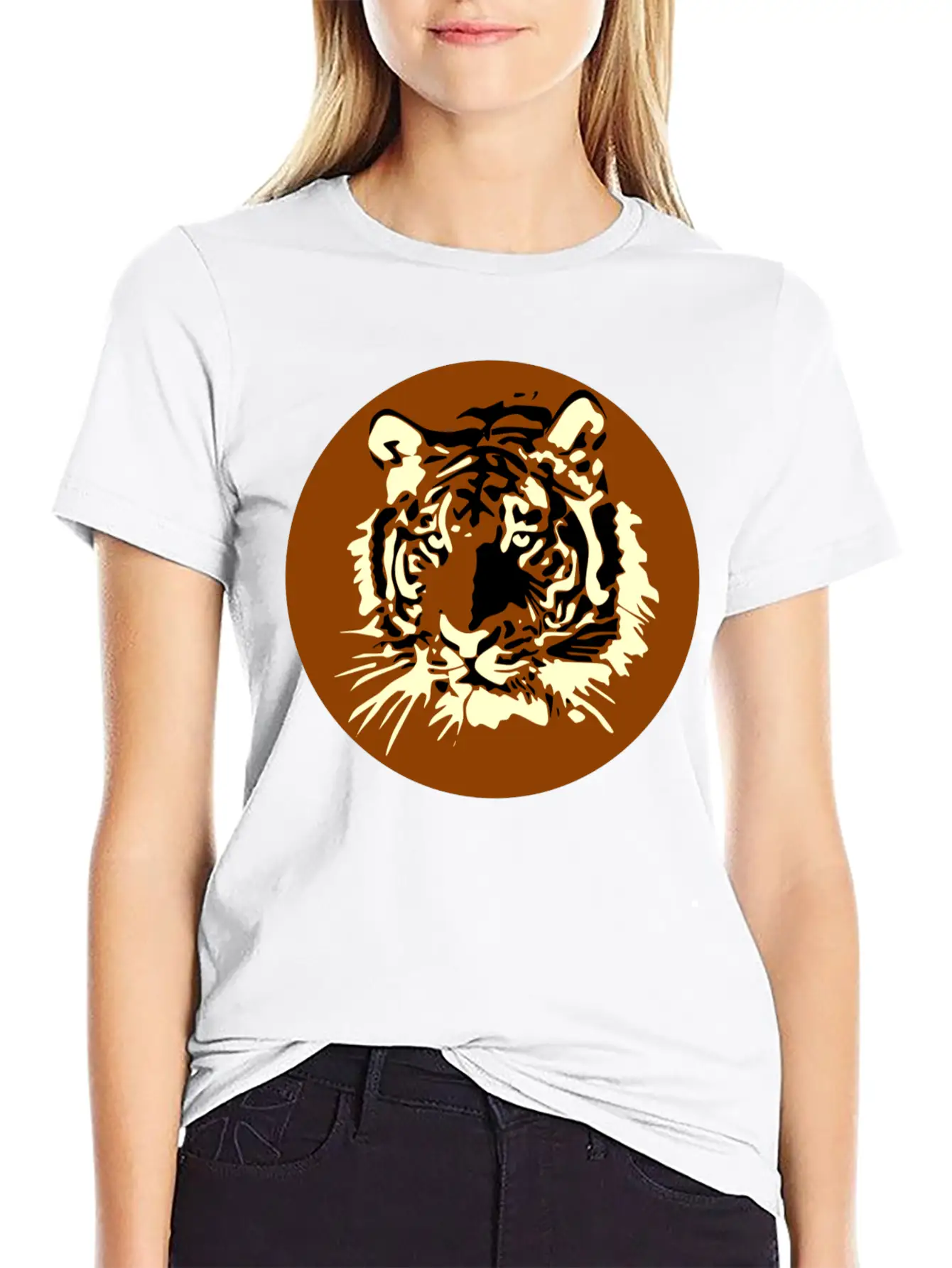 Tiger Relaxed Everyday Tee – Lightweight And Durable Cotton