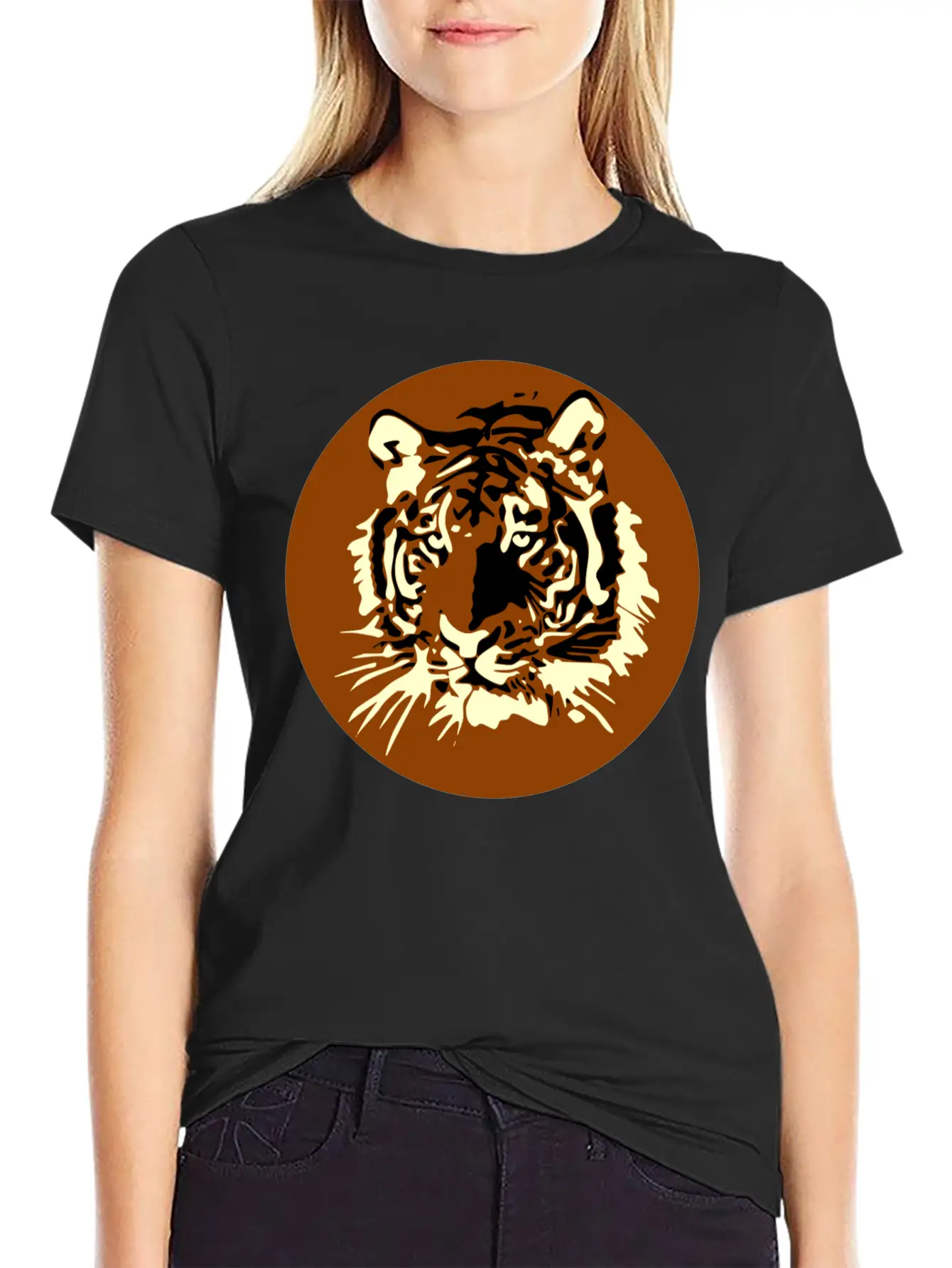 Tiger Relaxed Everyday Tee – Lightweight And Durable Cotton