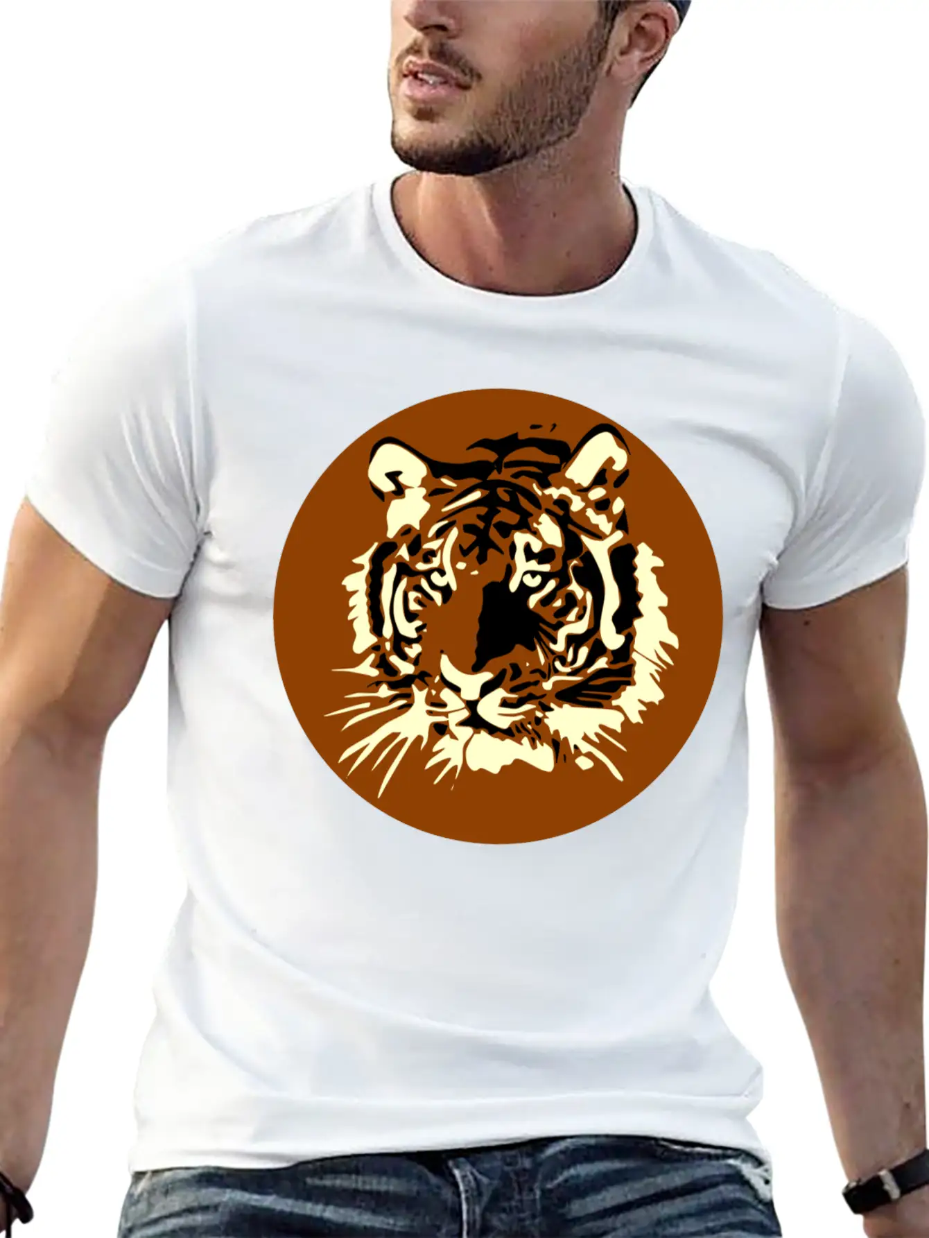 Tiger Relaxed Everyday Tee – Lightweight And Durable Cotton