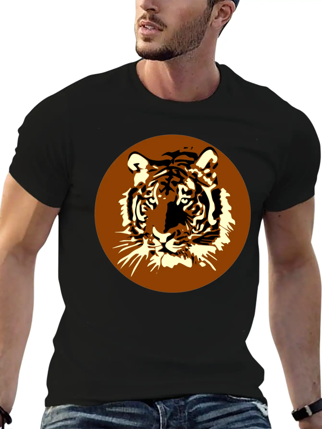 Tiger Relaxed Everyday Tee – Lightweight And Durable Cotton
