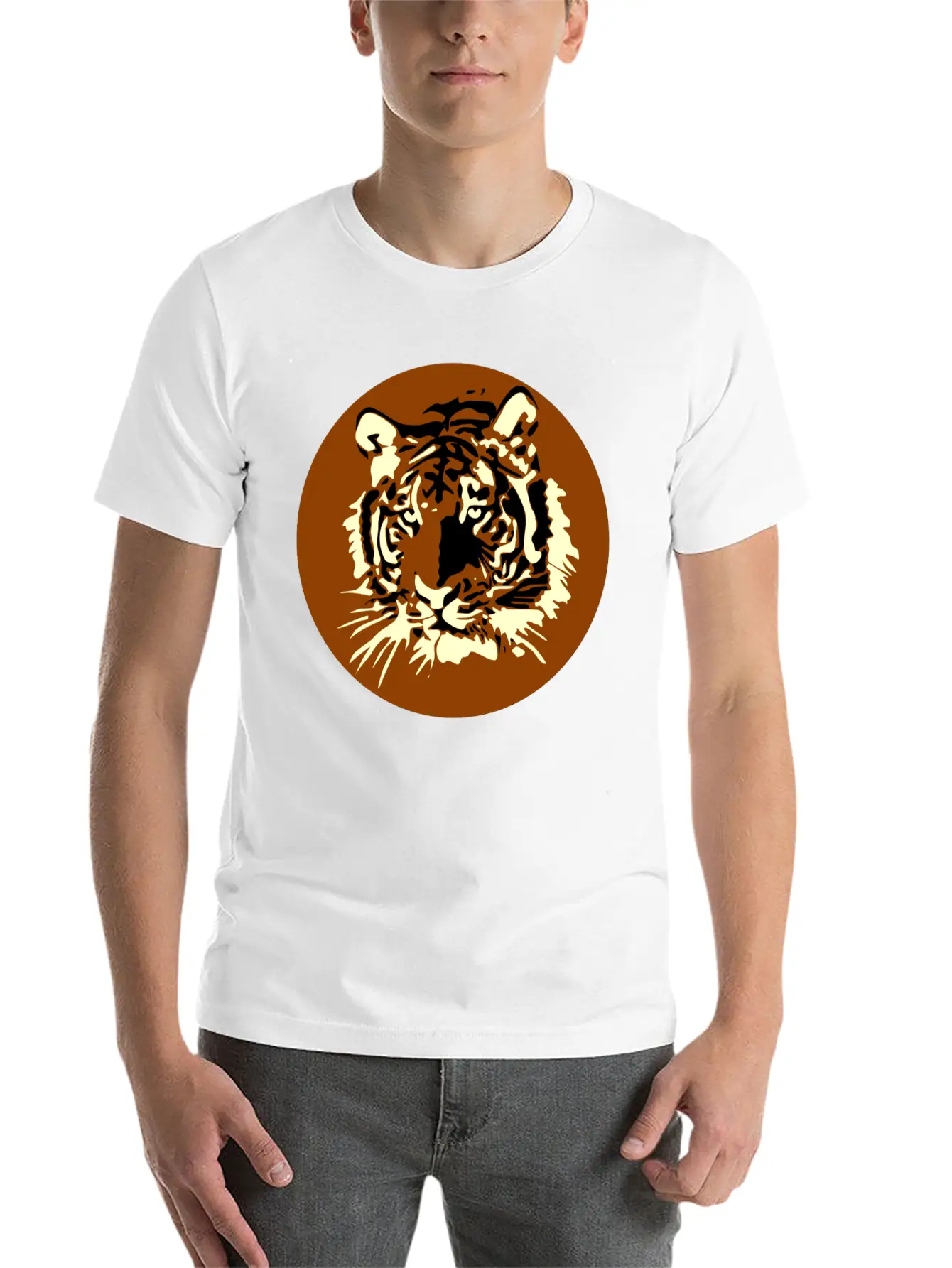 Tiger Relaxed Everyday Tee – Lightweight And Durable Cotton