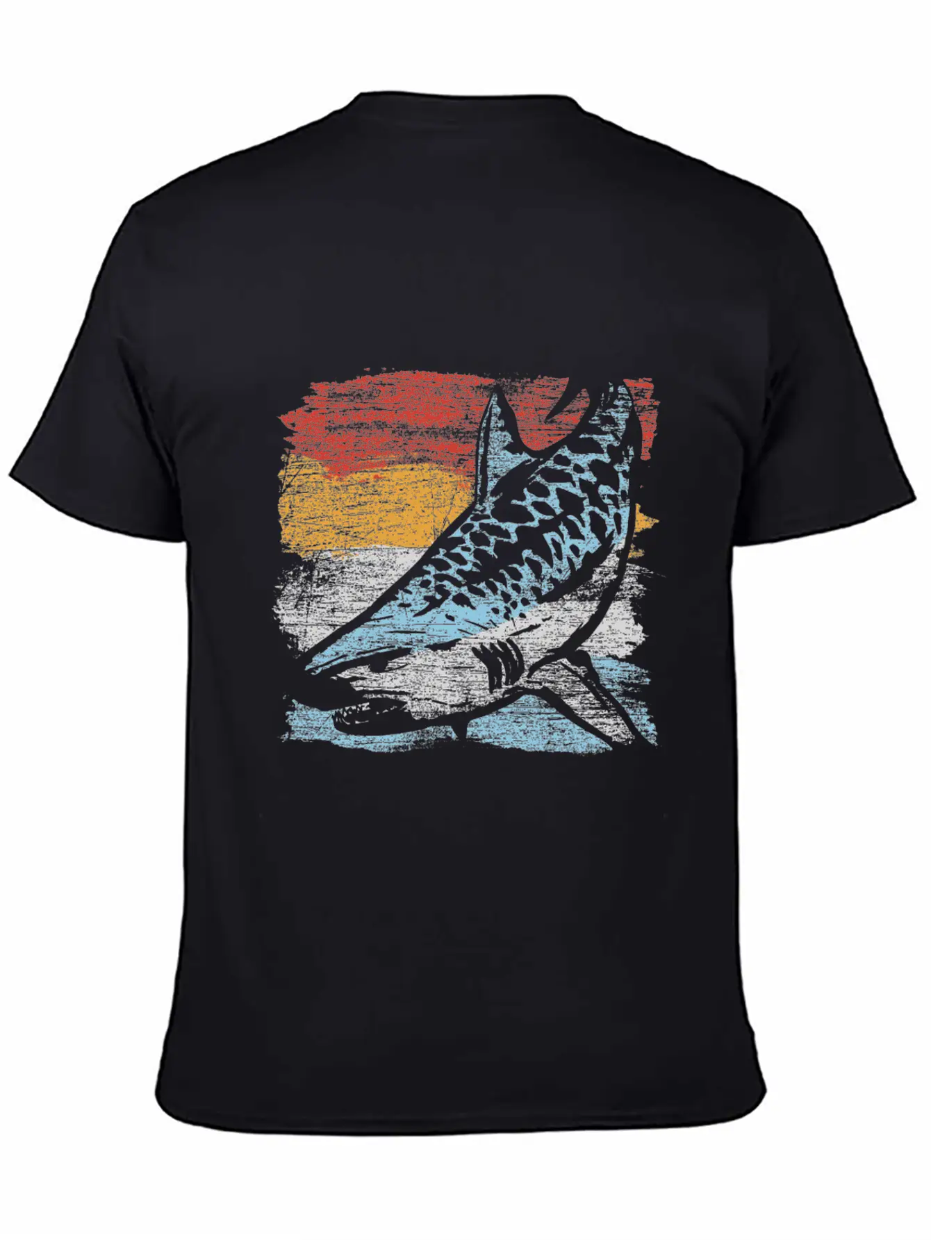 Tiger Shark Unisex Casual T-Shirt – Clean Design For Daily Comfort