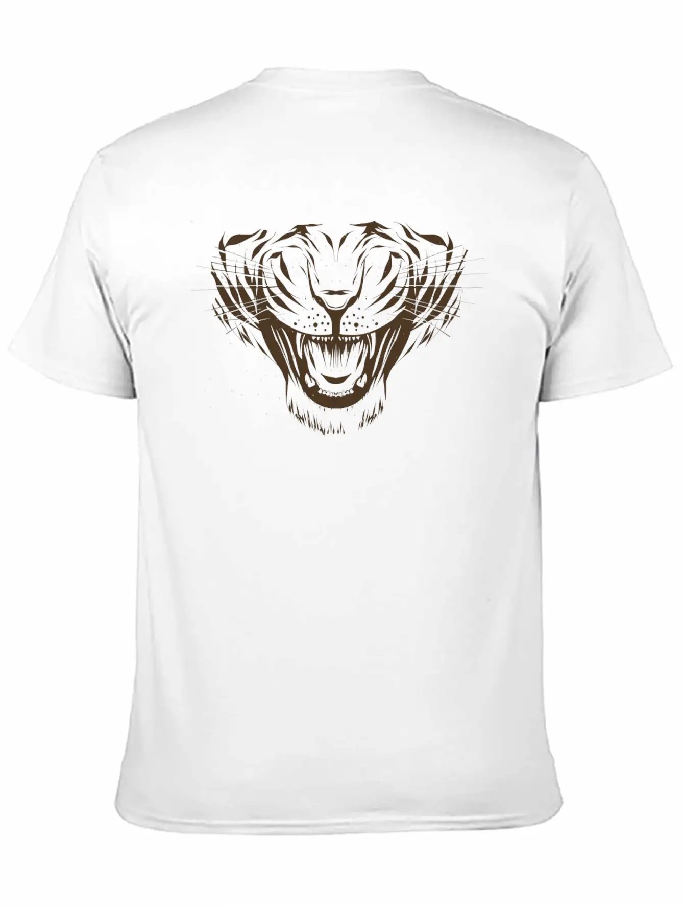 Tiger Soft Cotton Short Sleeve Tee – Unisex Wardrobe Staple