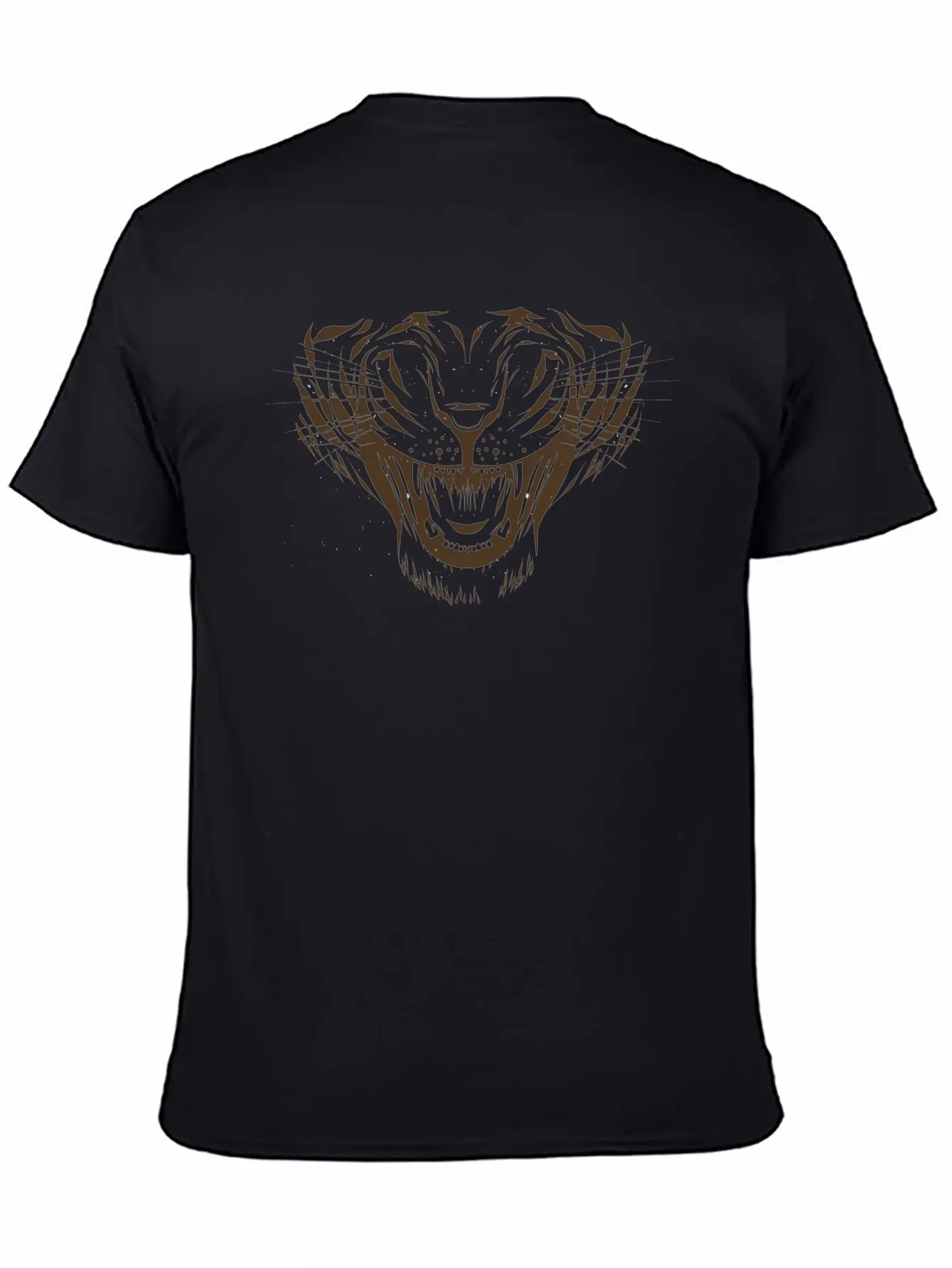 Tiger Soft Cotton Short Sleeve Tee – Unisex Wardrobe Staple