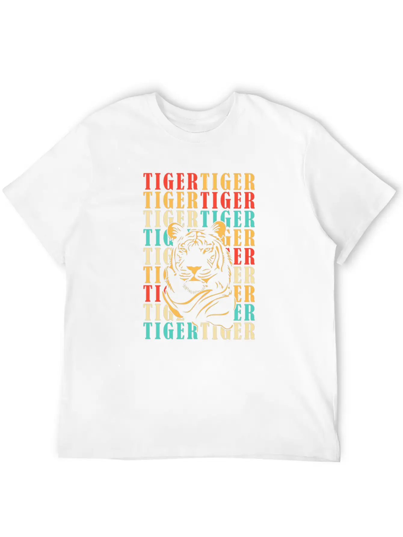 Tiger Stylish Everyday T-Shirt – Unisex Basic Cotton Tee