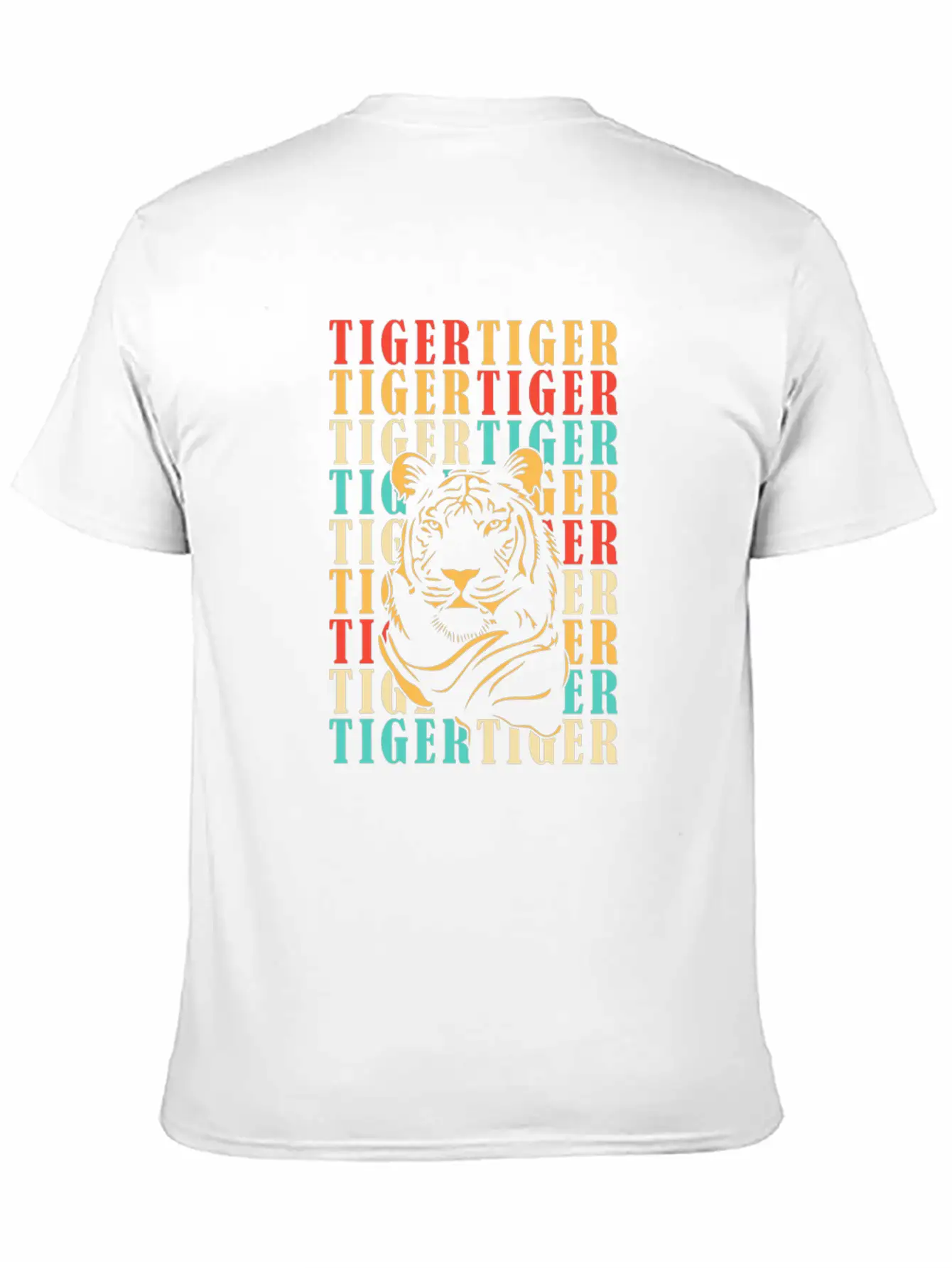 Tiger Stylish Everyday T-Shirt – Unisex Basic Cotton Tee