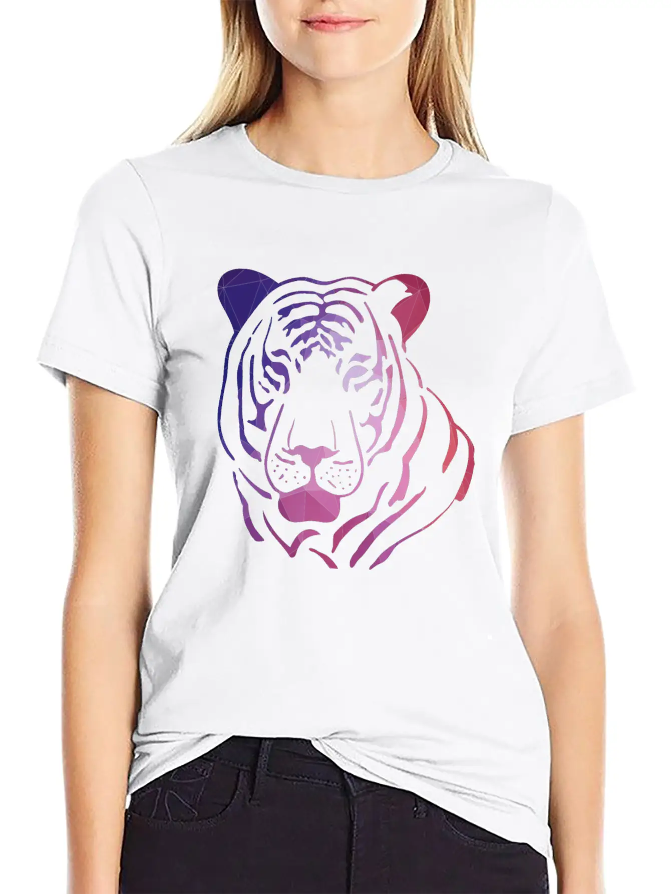 Tiger Unisex Casual T-Shirt – Clean Design For Daily Comfort