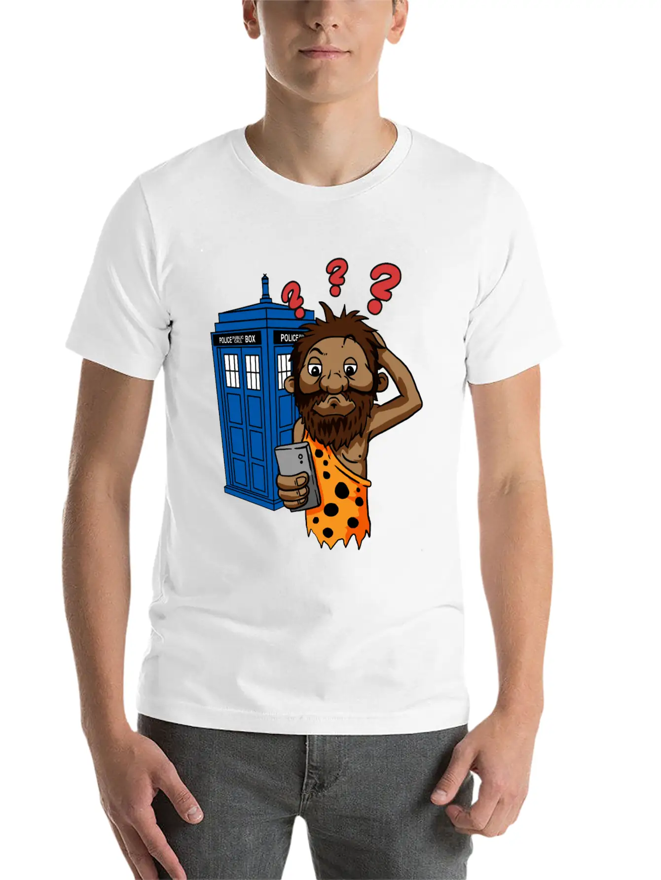 Time Travel Dr.W Traveling To Future Trip Gift Stylish Everyday T-Shirt – Unisex Basic Cotton Tee