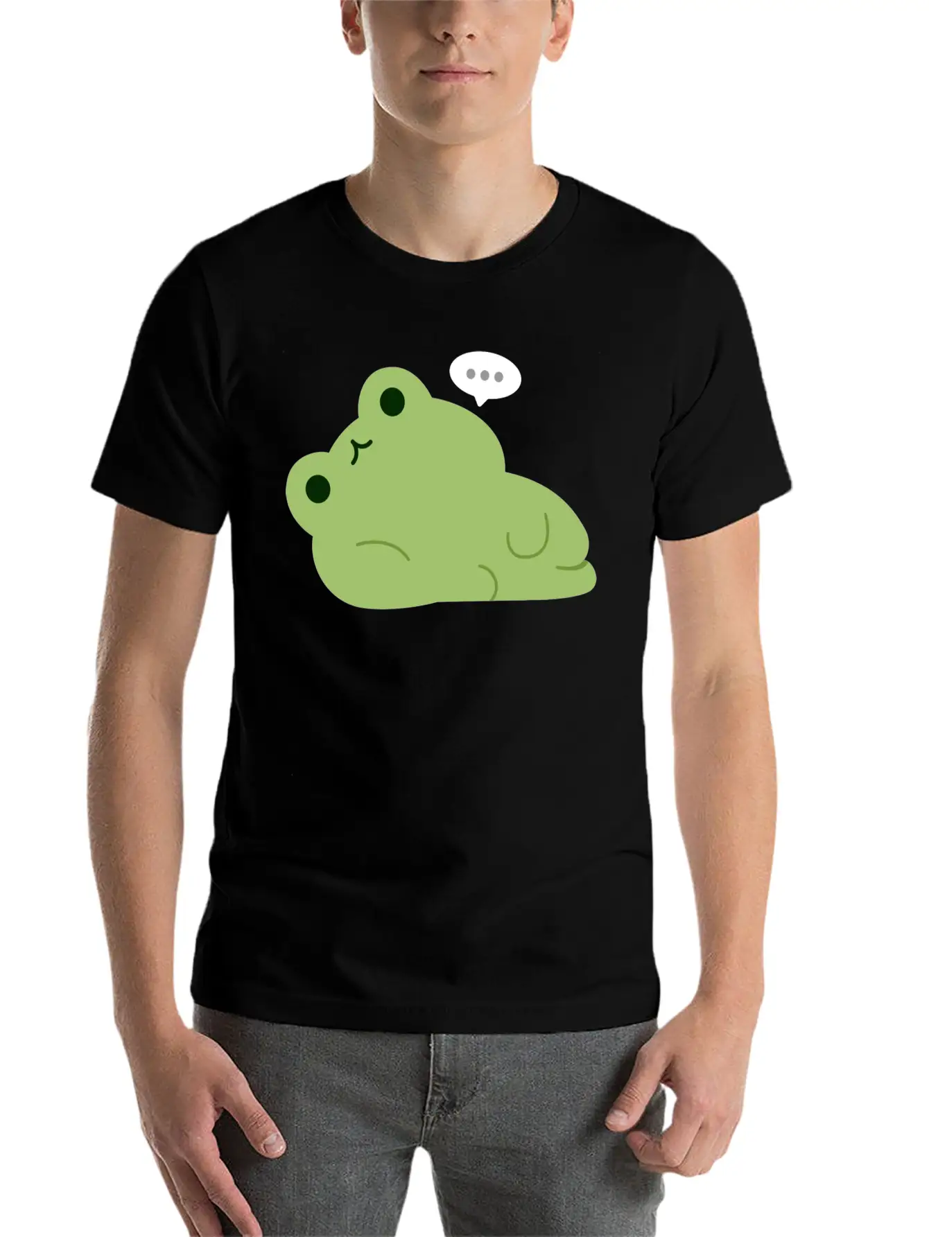 Tired Frog Soft Cotton Short Sleeve Tee – Unisex Wardrobe Staple